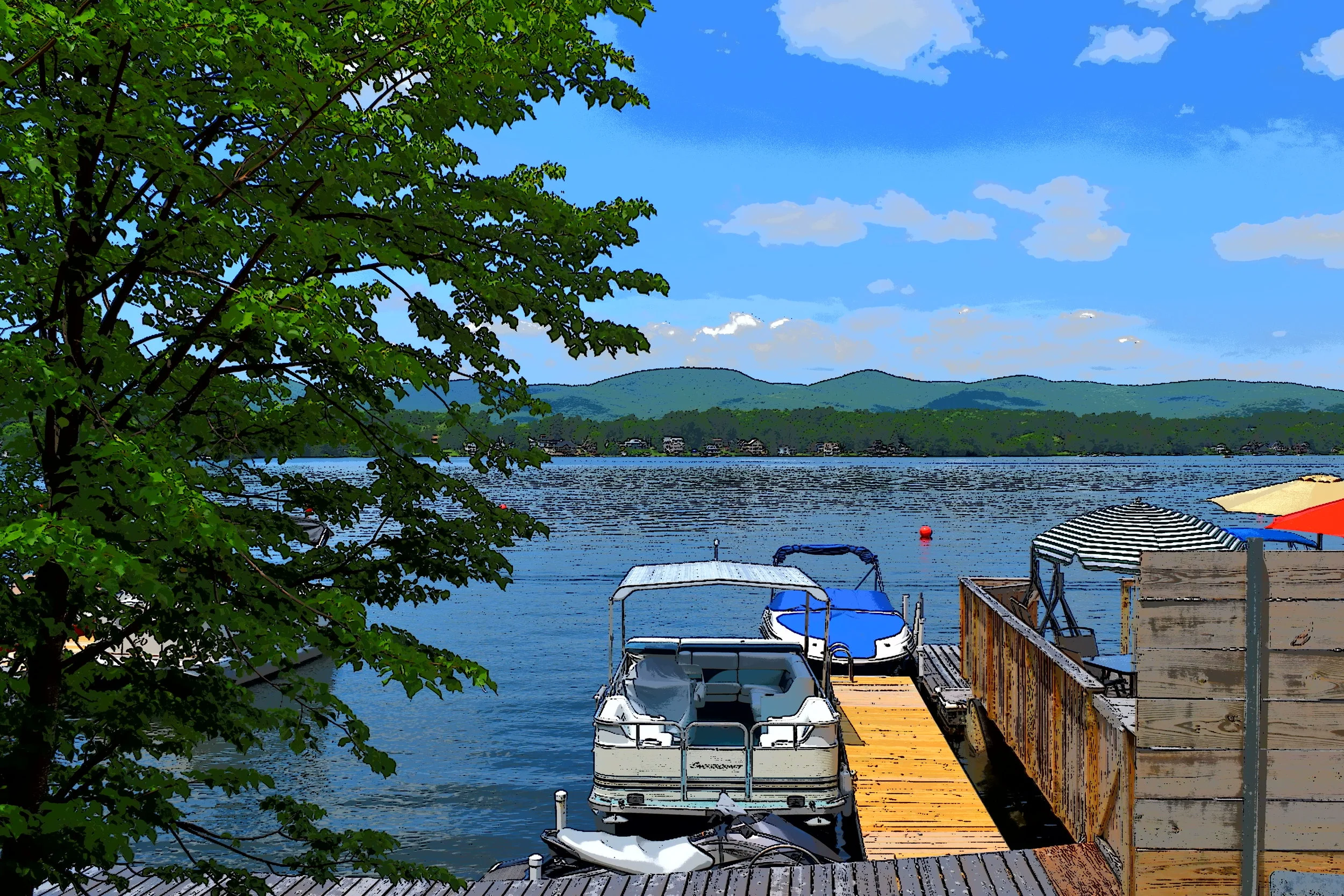  Beautiful lakeview between Pittsfield and Williamstown. 