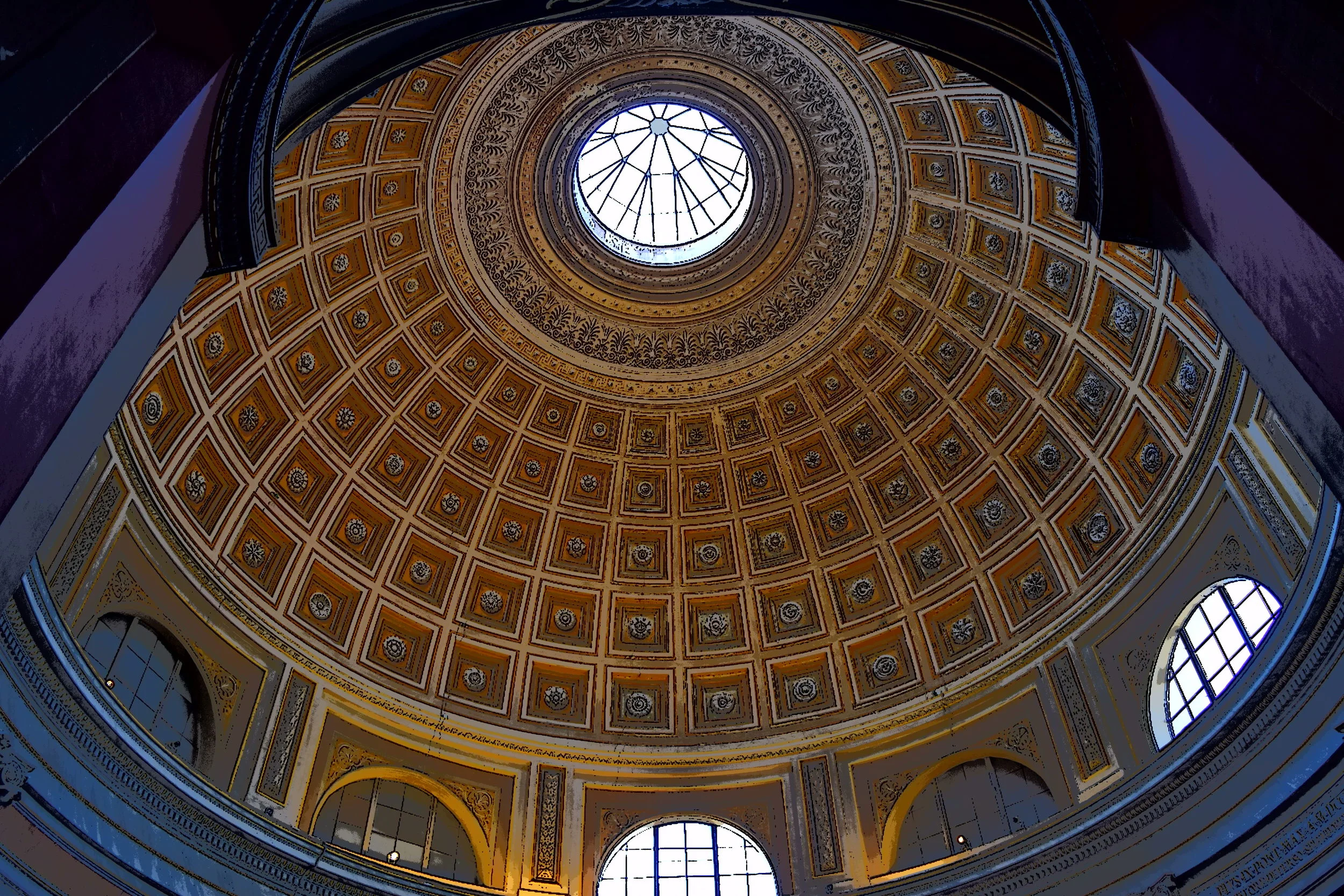  Rotunda in the Vatican. 