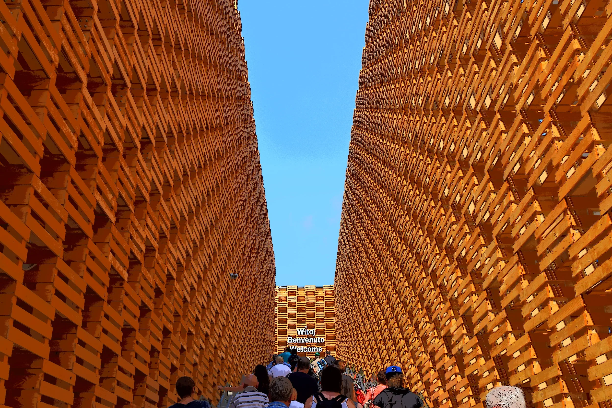  Japan exhibit at Expo Milan. 