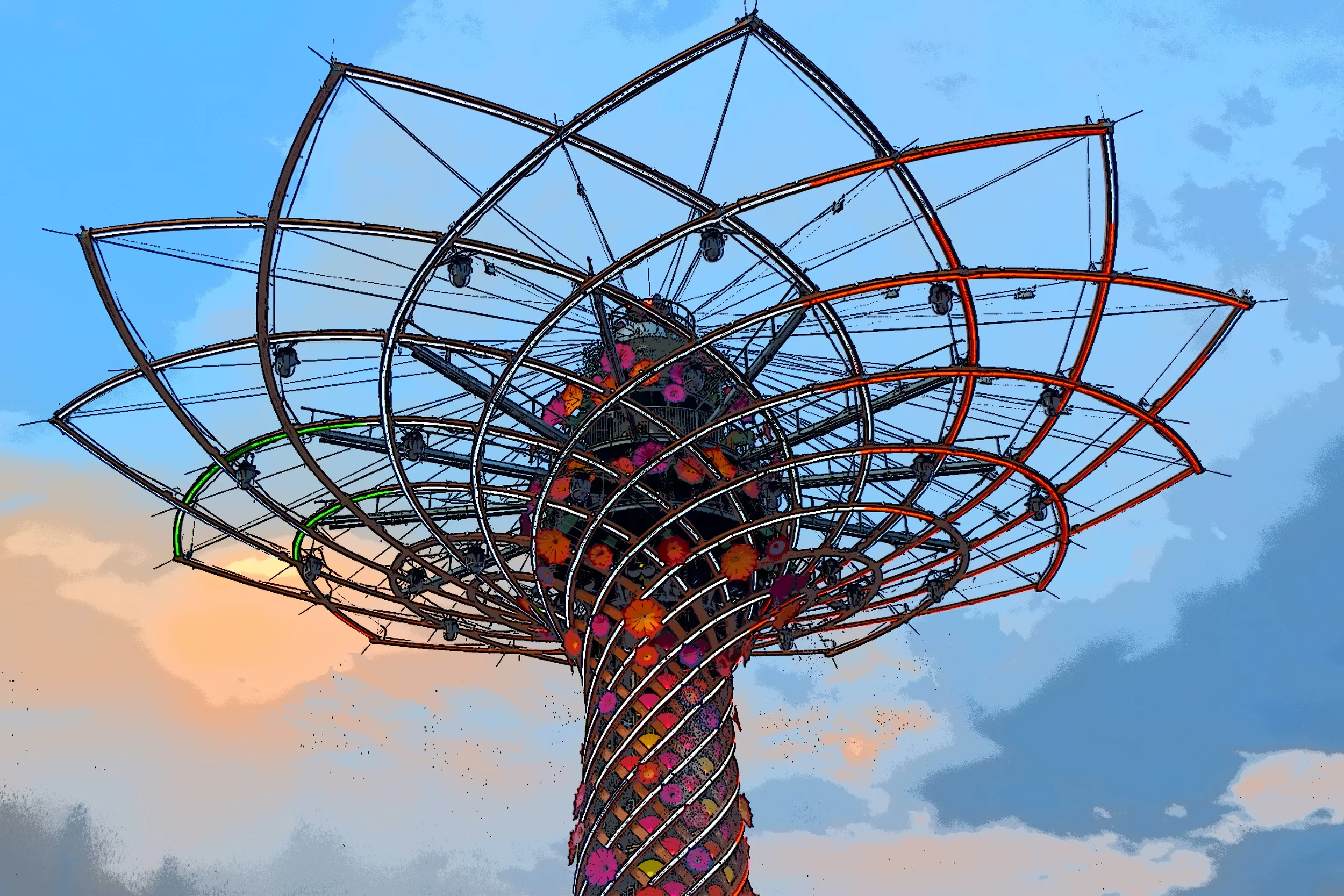  Italian exhibit at Expo Milan. 