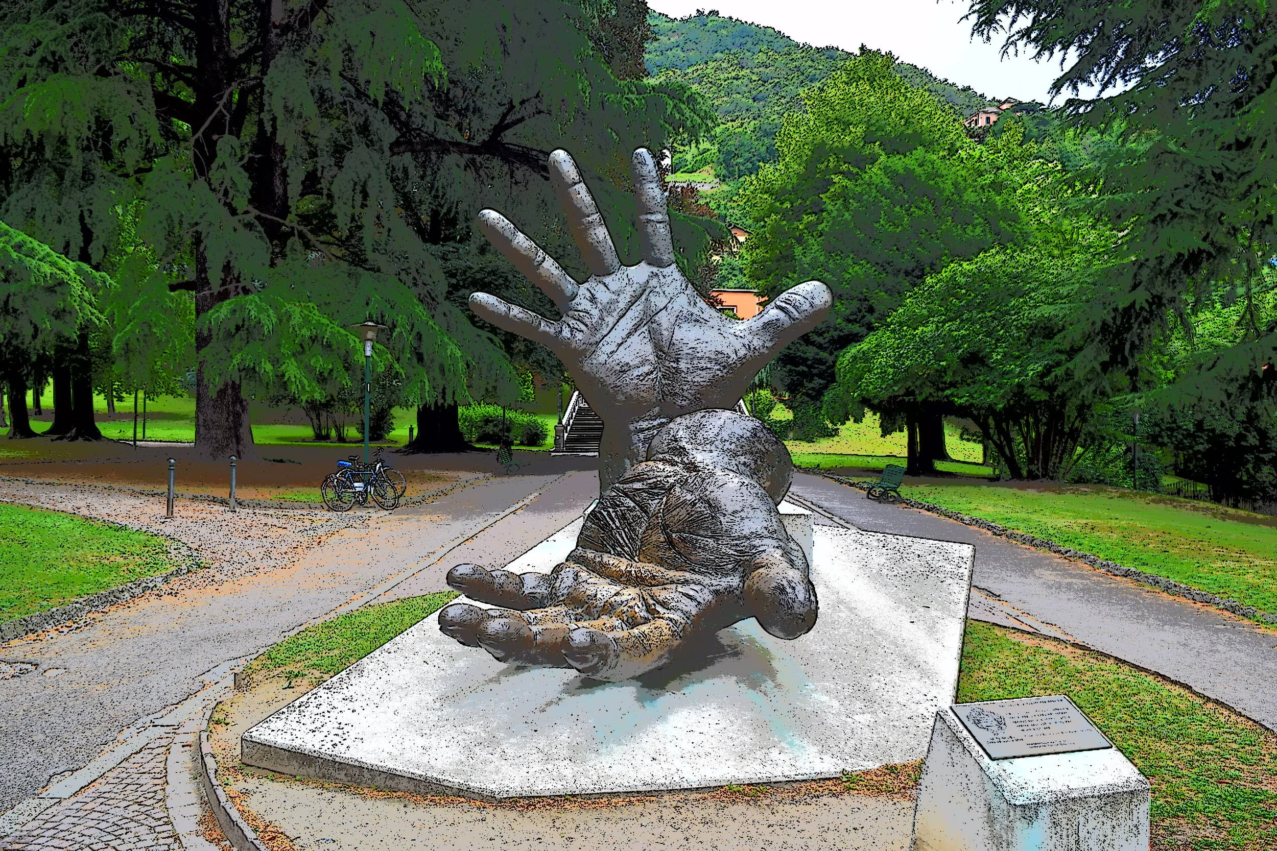  Lake Como, Italy, welcome.  Boat ride from Milan. 