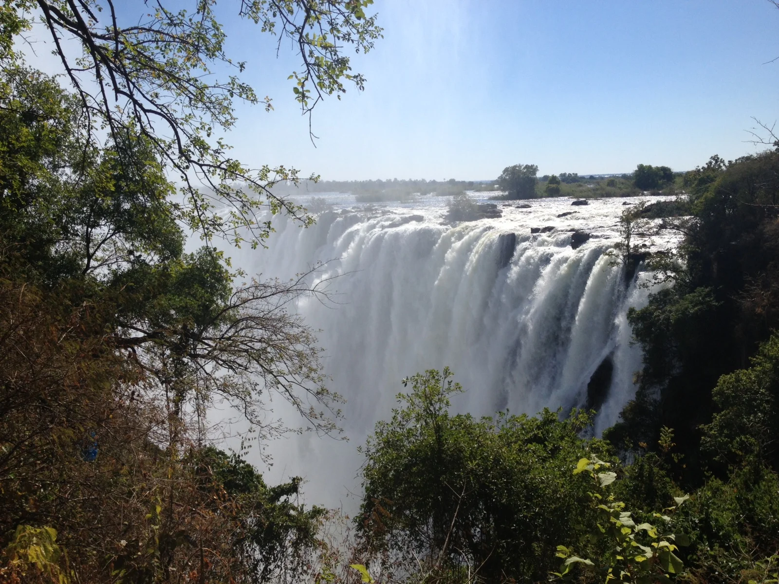  Victoria Falls in Zambia. 