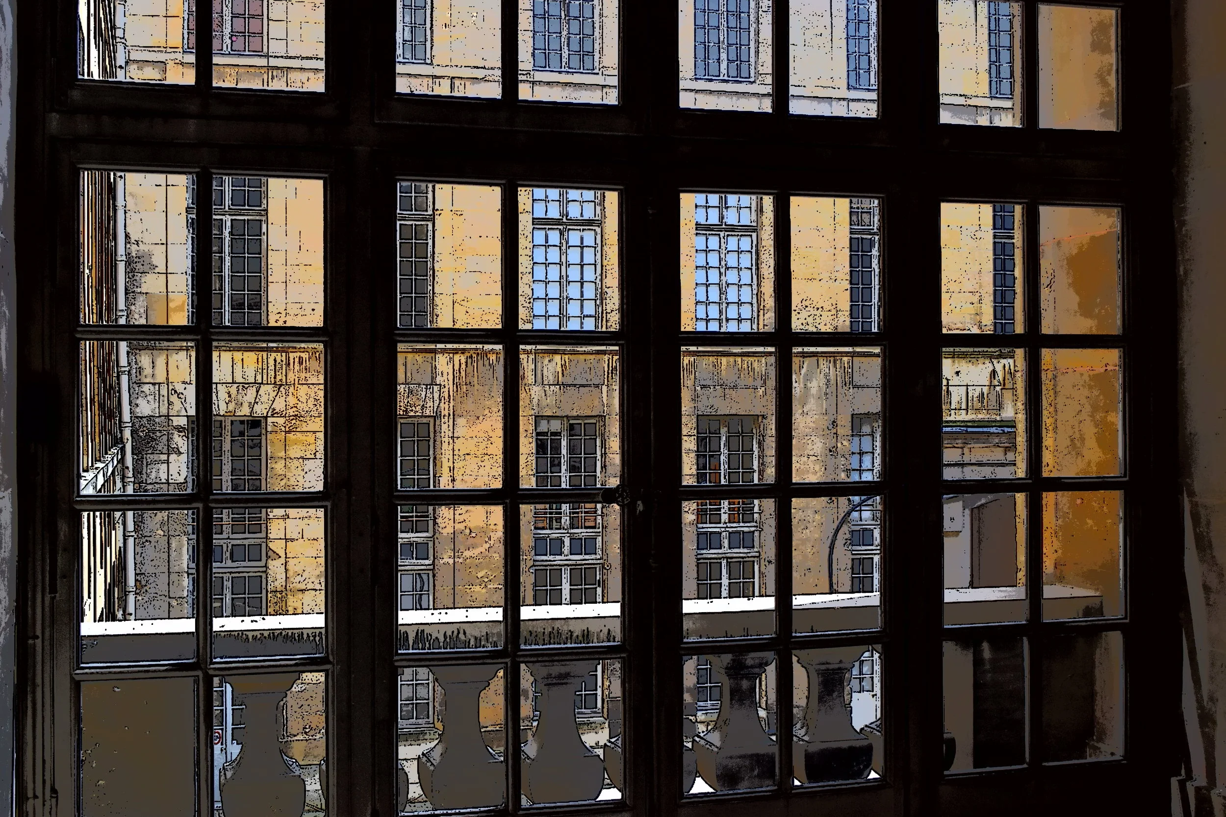  Versailles looking out. 