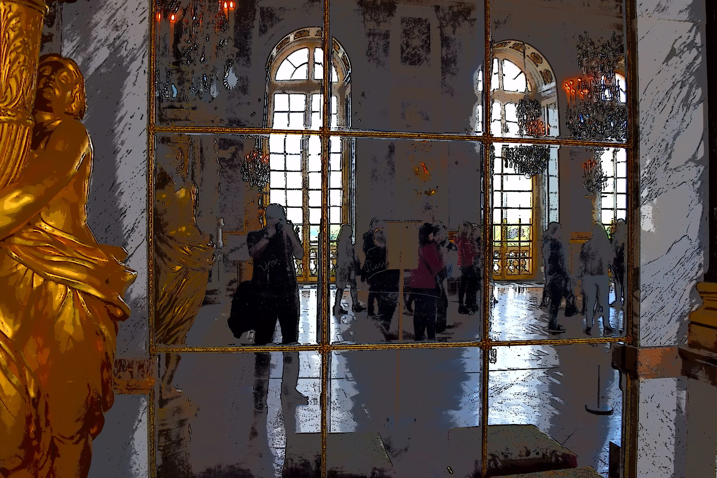  Oh mirror mirror on the wall at Versailles! 