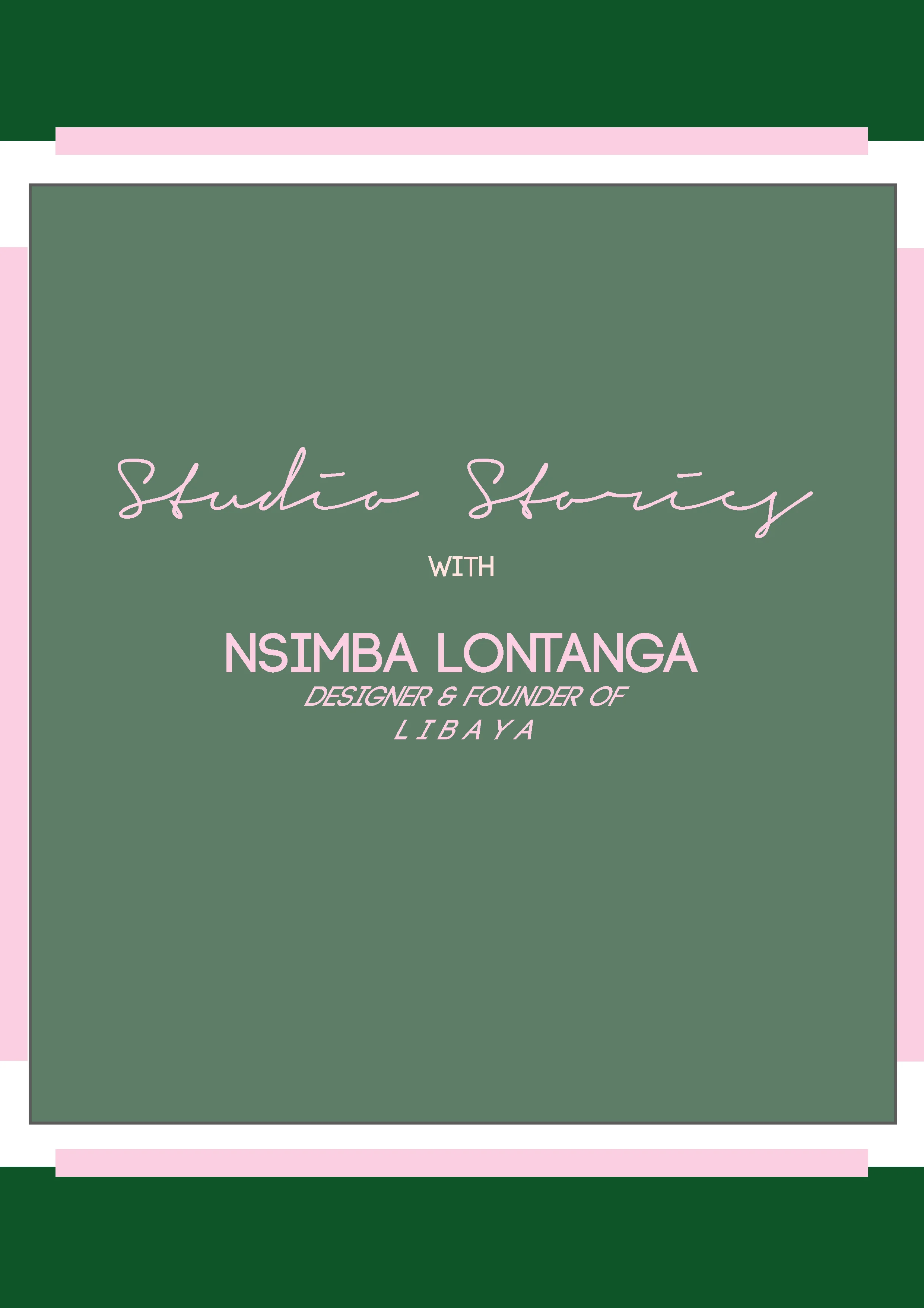 Nsimba Valene Lontanga - Founder of LIBAYA