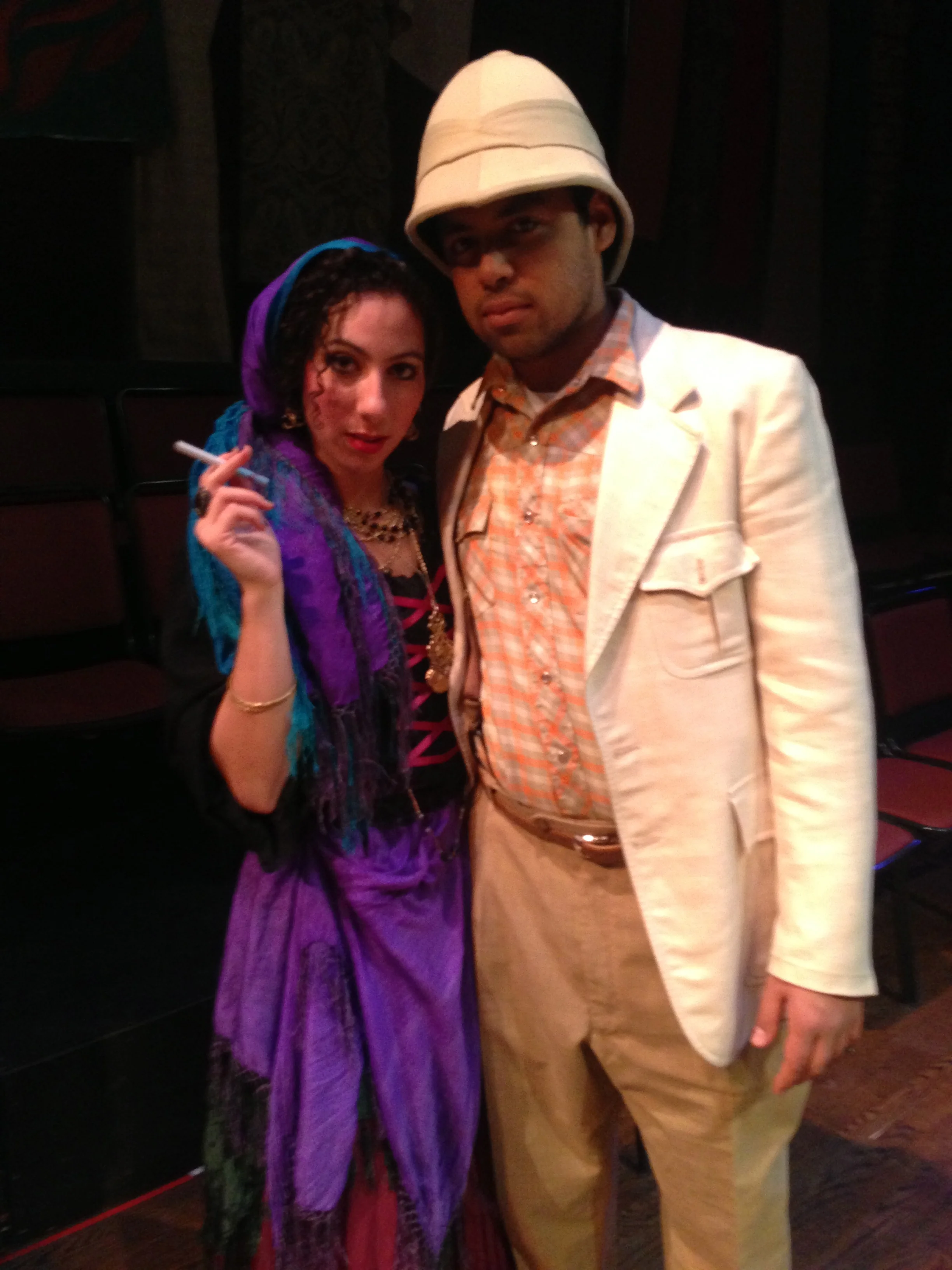 Camino Real , Gypsy, Directed by: Laura Tesman Backstage fun