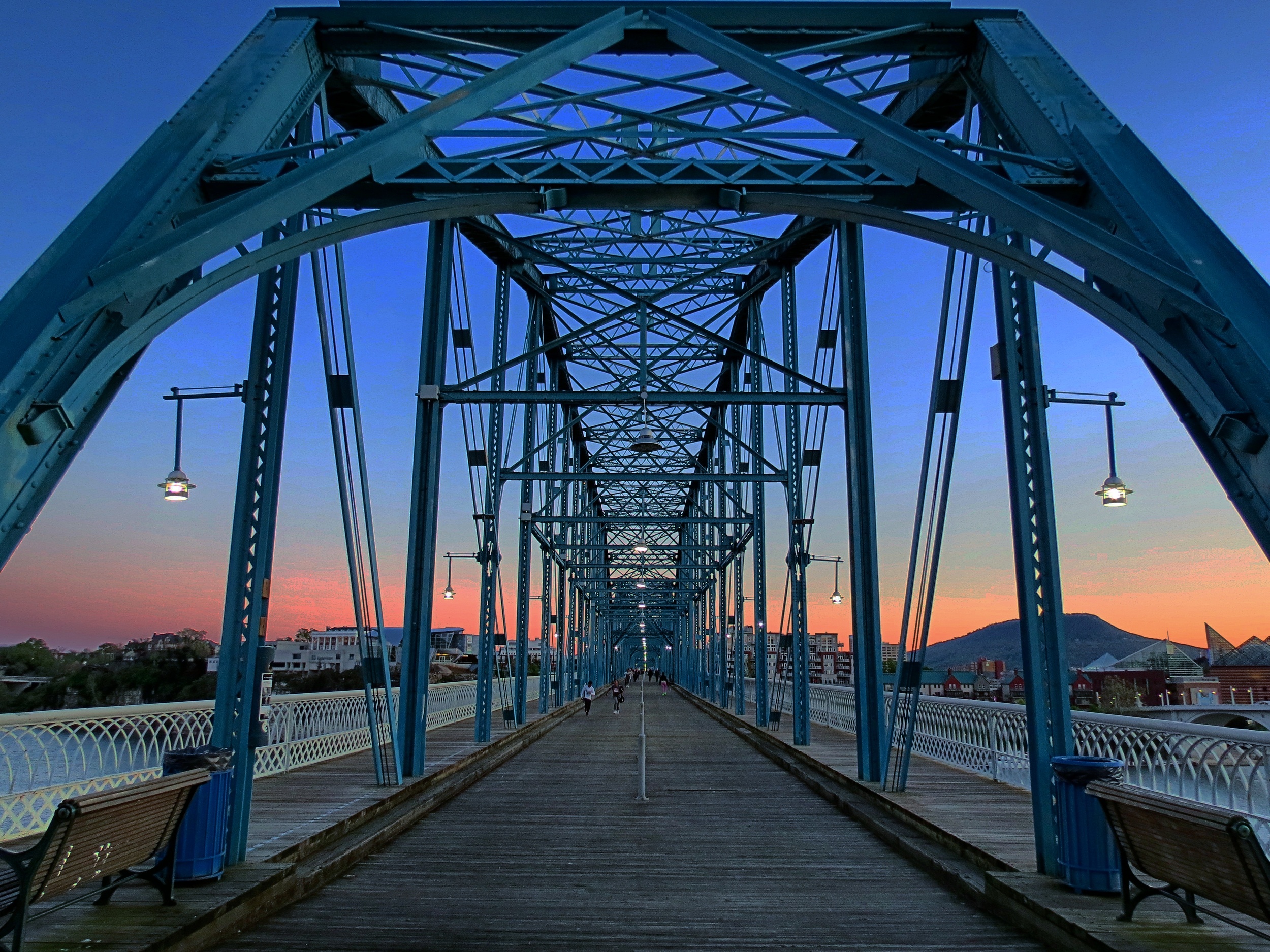 The Walnut Street Bridge courtesy of Tony Fox