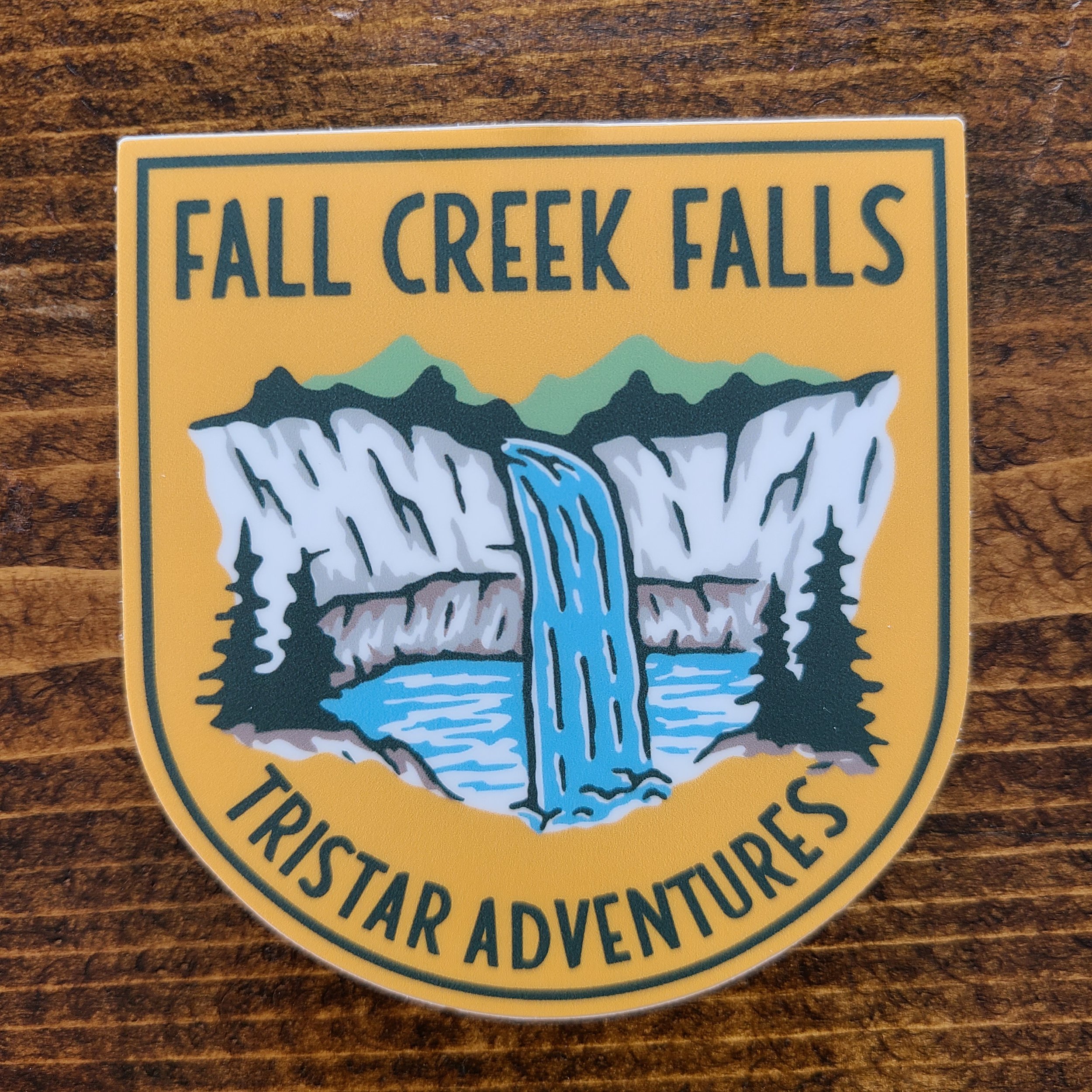 Fall Creek Falls Decal Sticker Instagram Tennessee Tristar Adventures