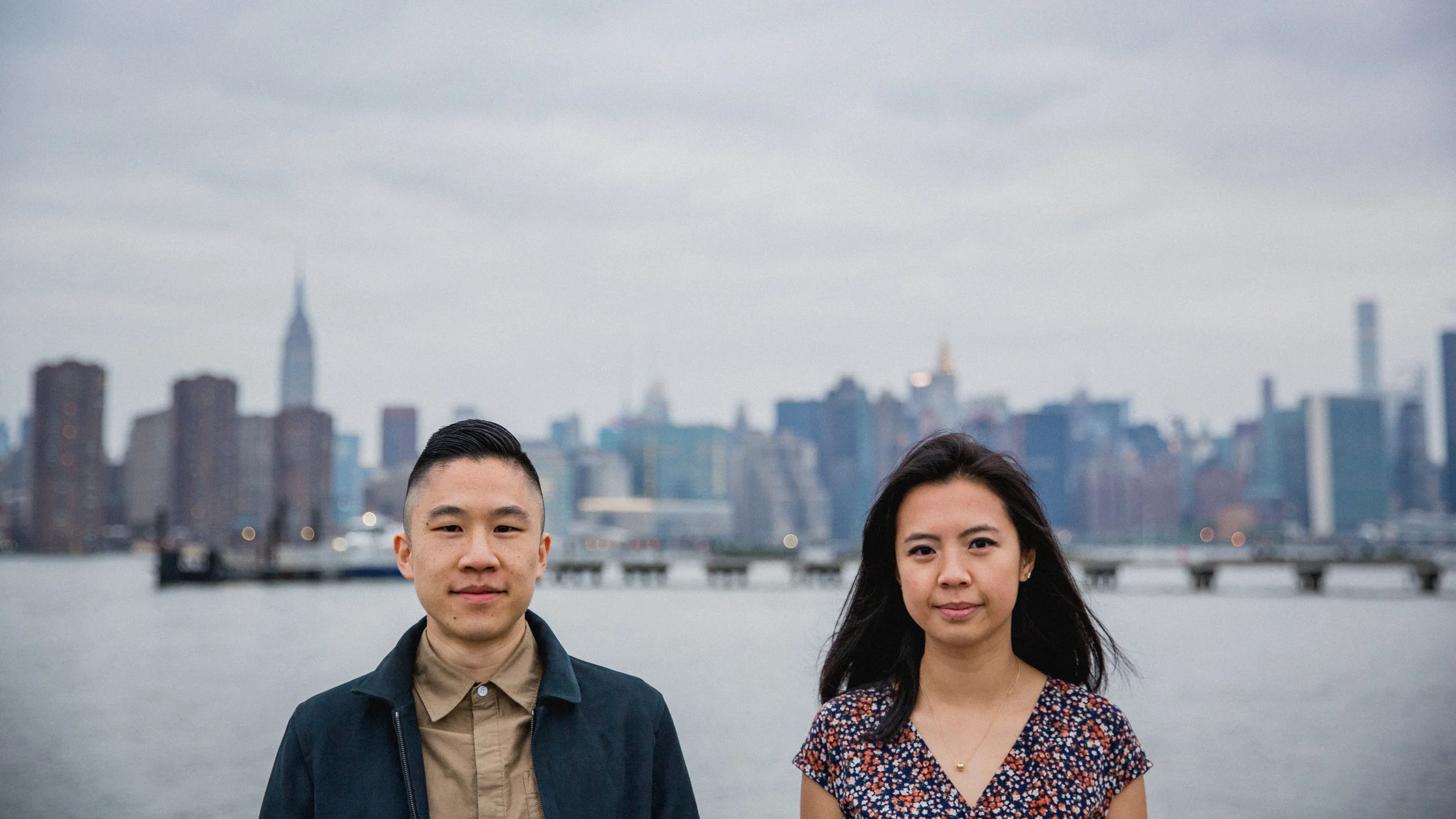 Tulip + Loren // Greenpoint, Brooklyn // NYC Engagement 