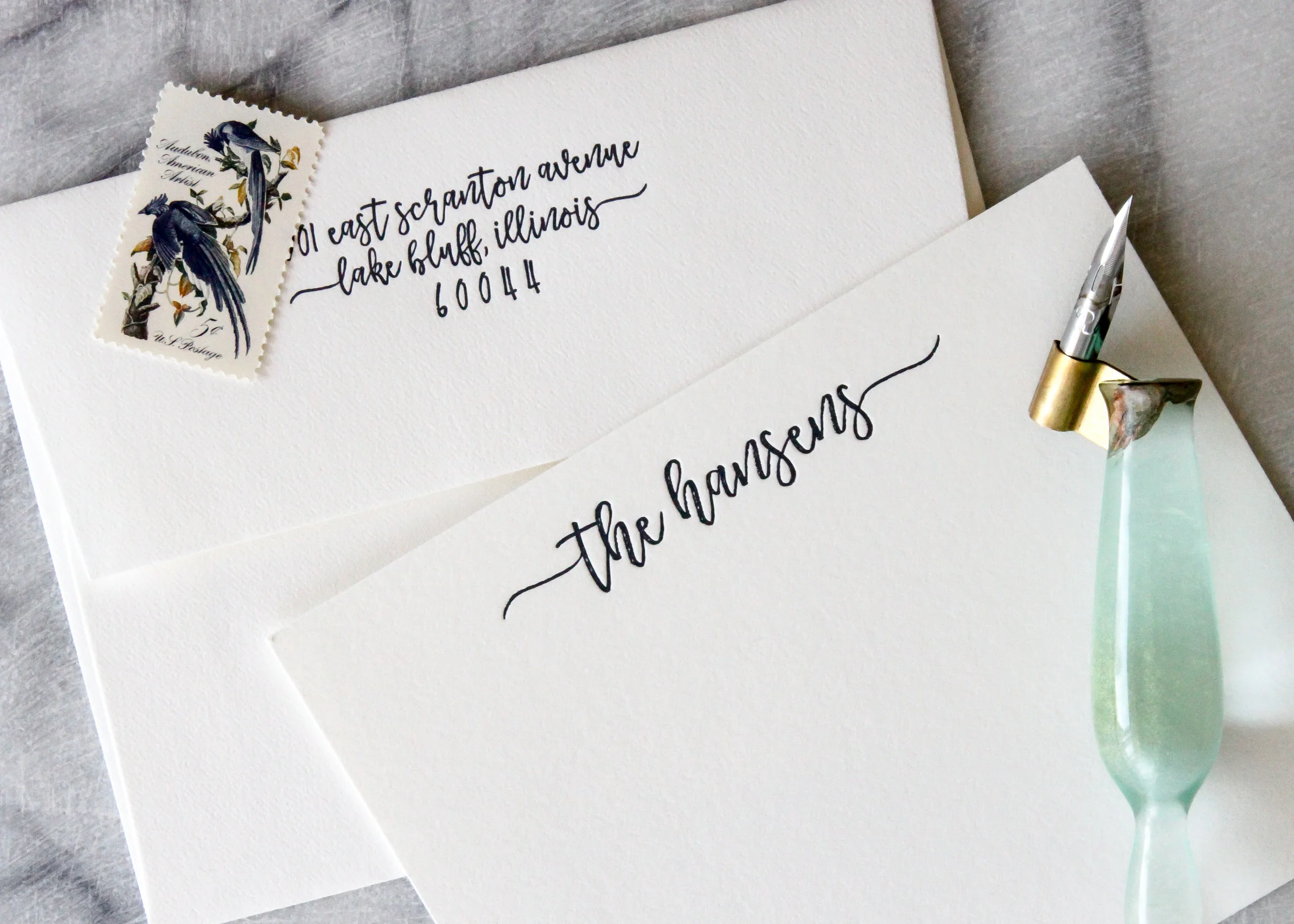 custom letterpress notecards