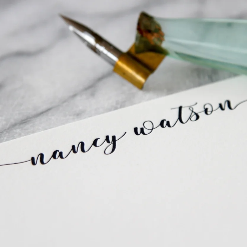 letterpress notecards