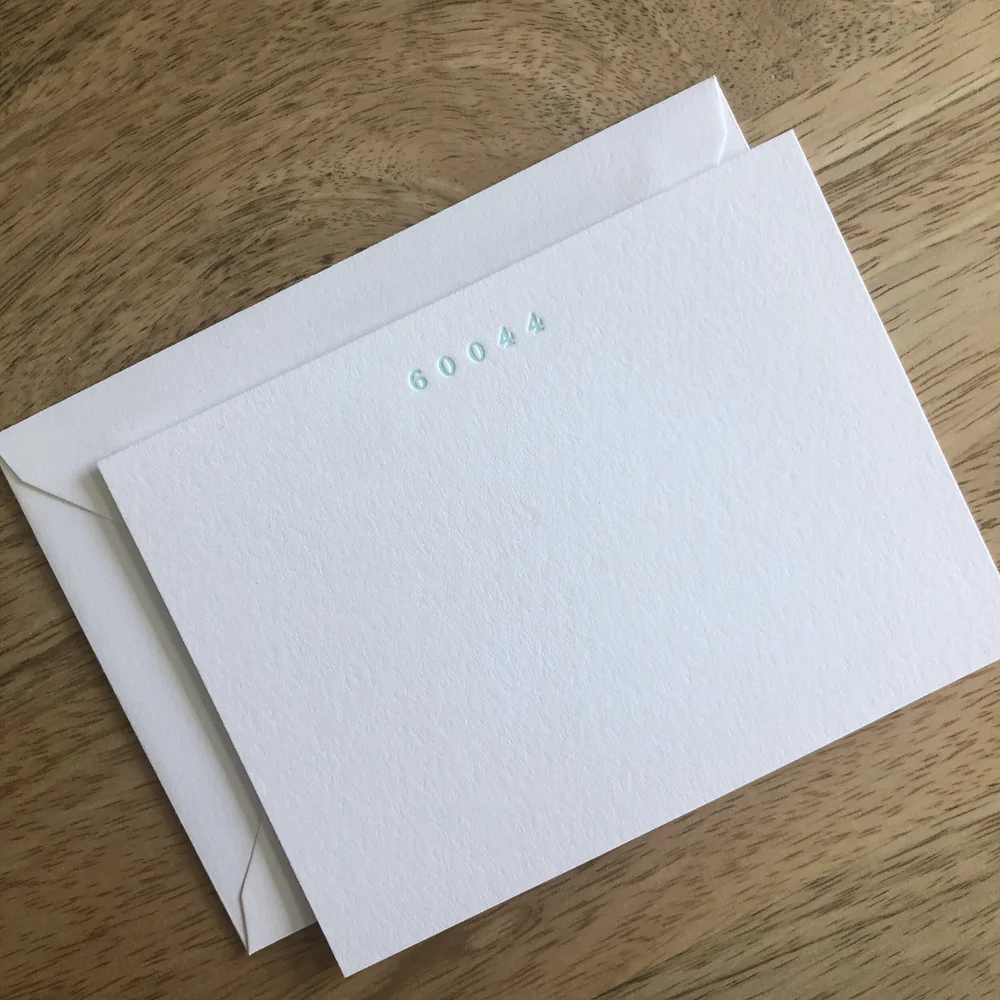 Fiore Press Letterpress Shop Ready Made Notecards