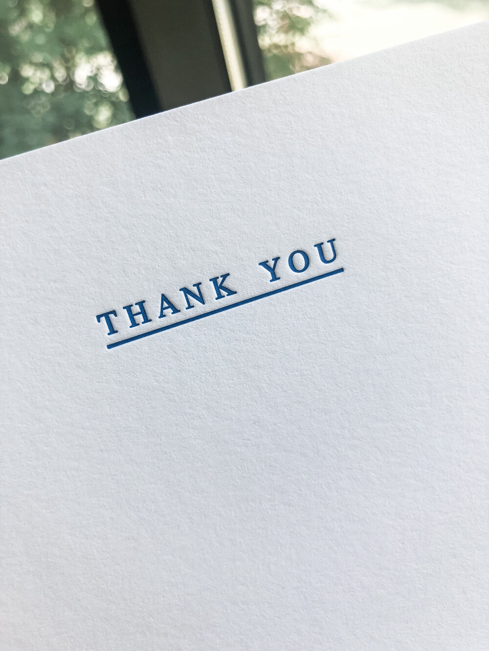 Thank you card design, Letterpress business cards, Business thank