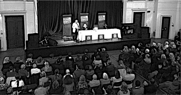 Jeremy Corbyn addresses a packed meeting in Hastings, May 24. Photo: Pete Knight
