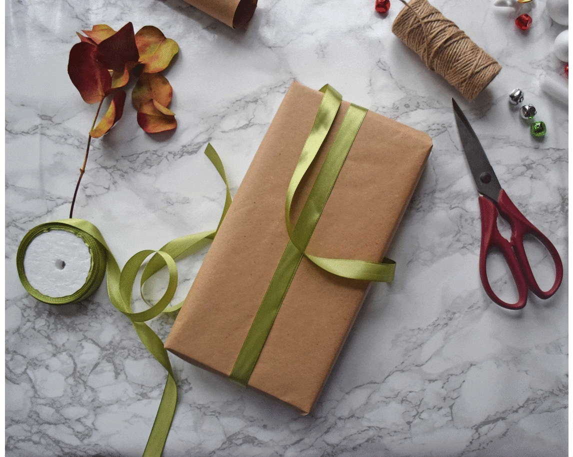 3 ways to gift wrap your presents this Christmas - ©Detail Movement