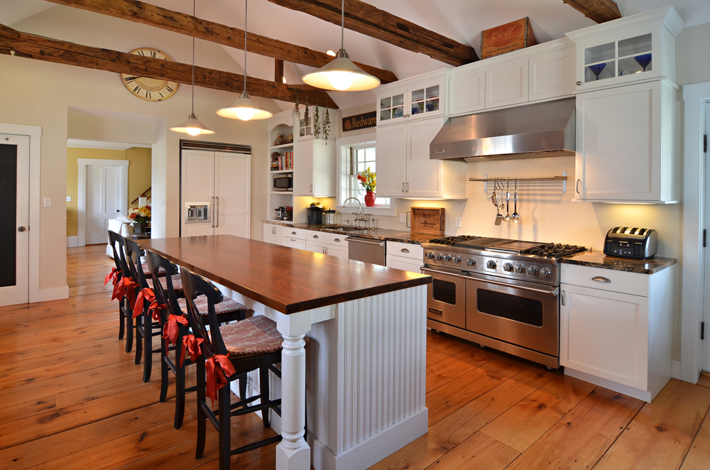A new kitchen in an antique NH home