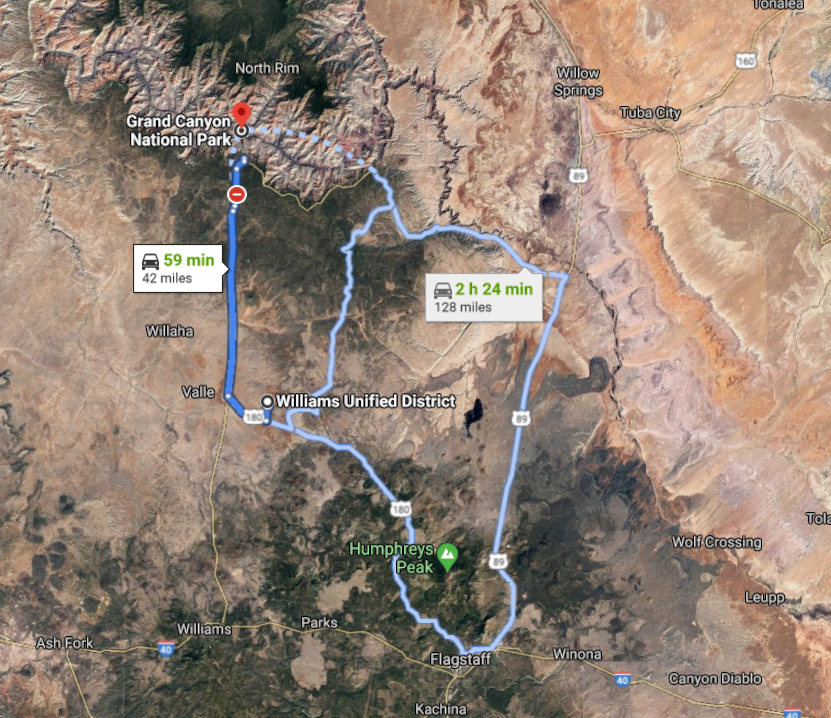 Maps to Grand Canyon.PNG