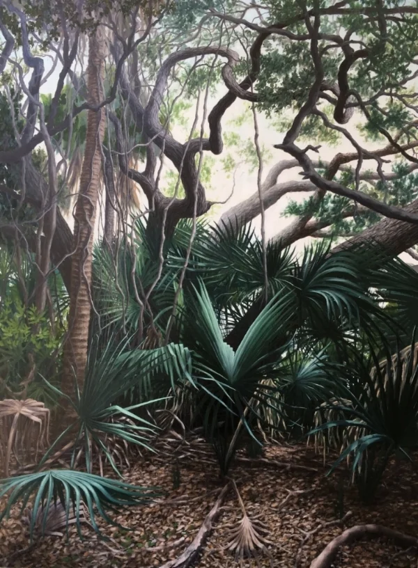 "Lowcountry Vines" 24 x 32 oil on panel