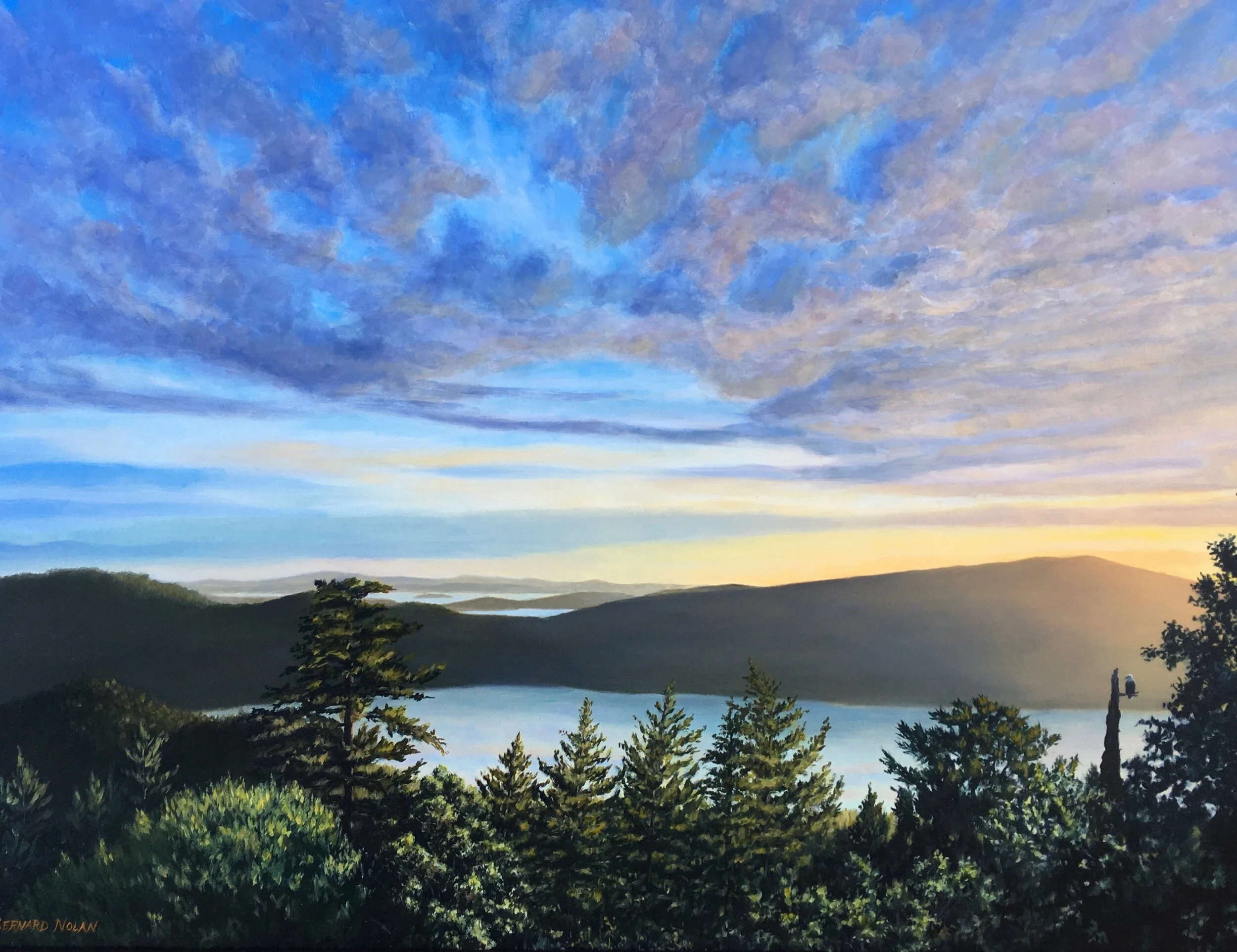 “Puget Sound” 20x16 oil on panel