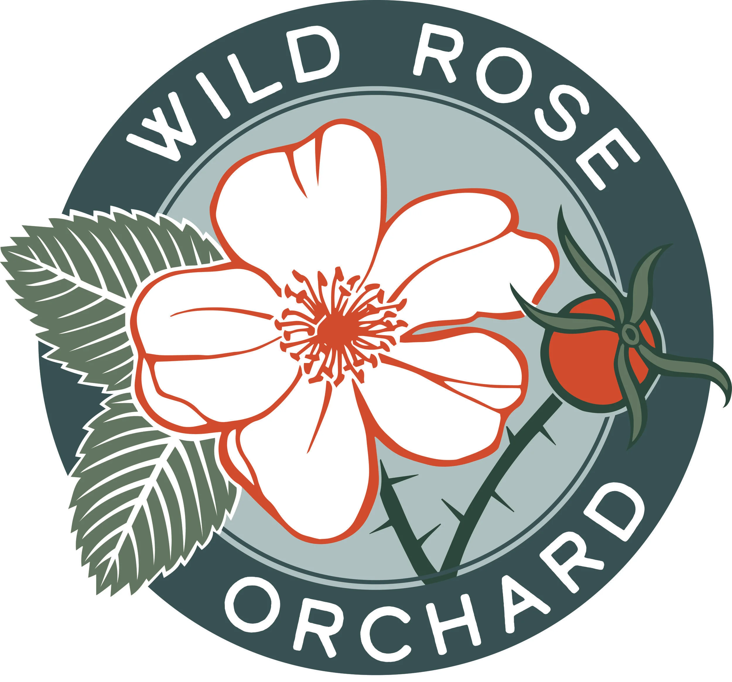 Wild Rose Orchard Logo