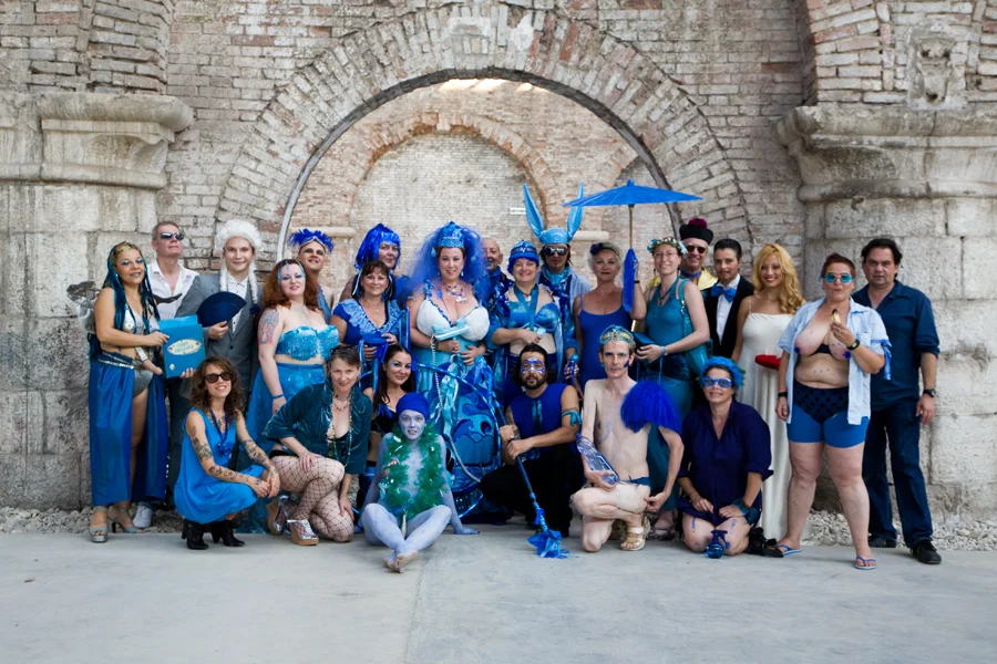 Ecosexual Blue Wedding to the Sea with Annie Sprinkle & Beth Stephens