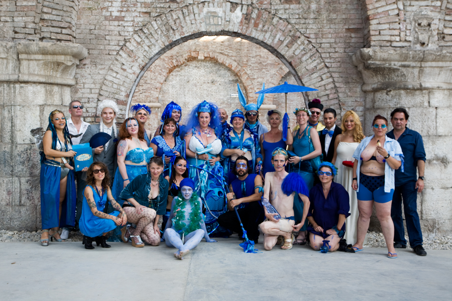 Ecosexual Blue Wedding to the Sea with Annie Sprinkle & Beth Stephens