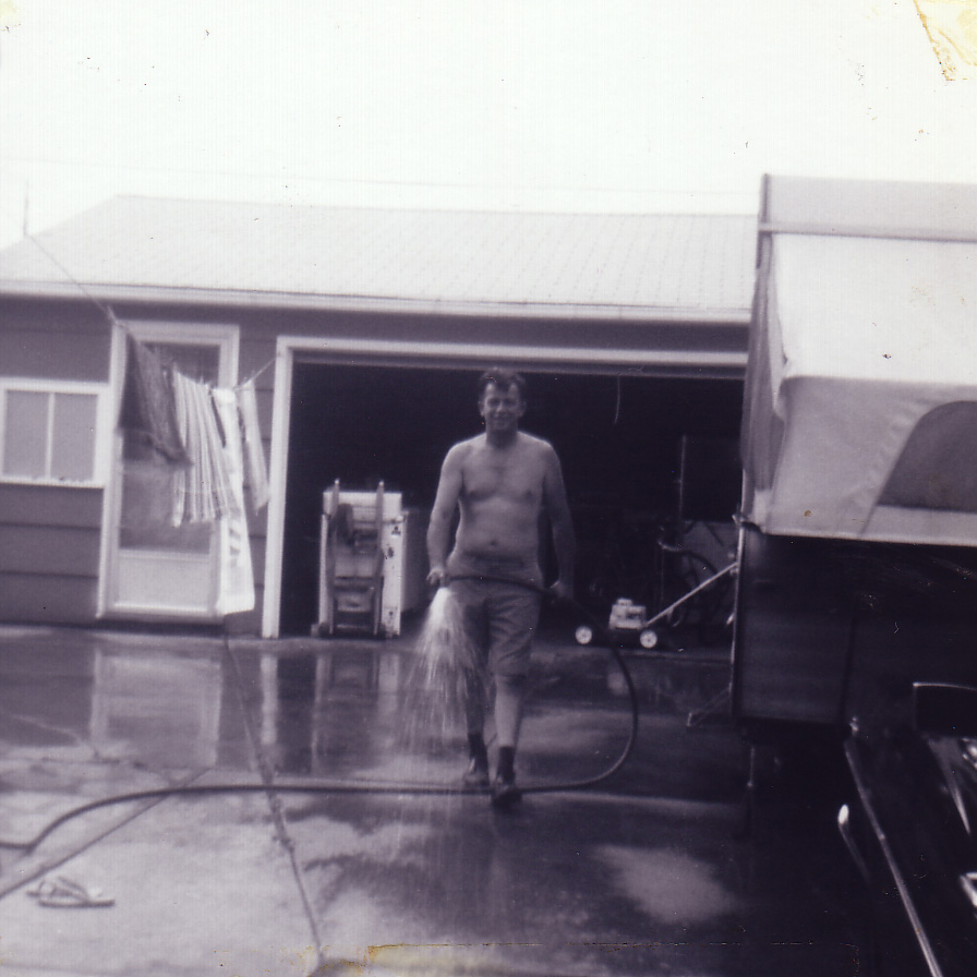 circa 1975 - The first snapshot I ever took with my brownie camera.