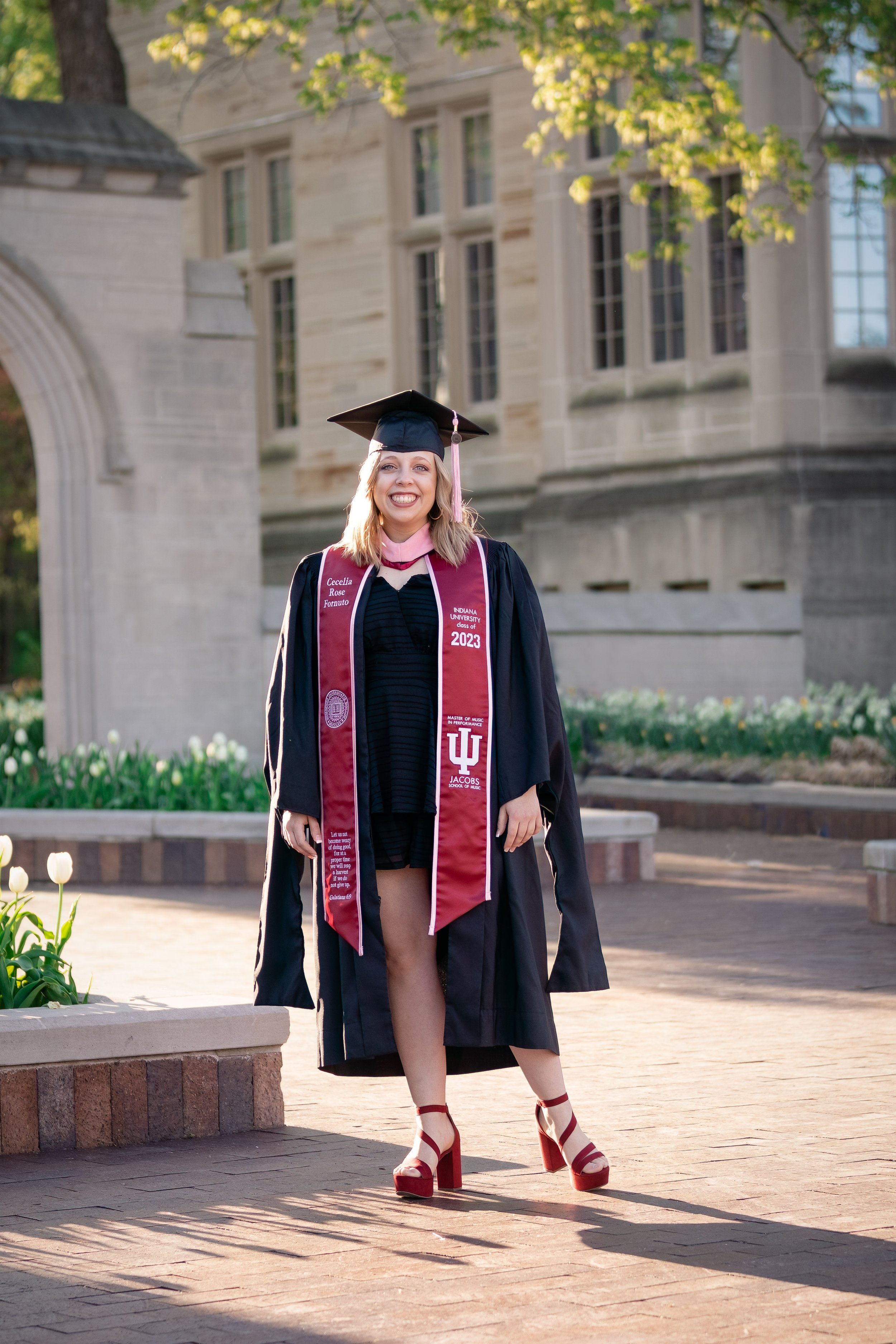 Professional cap and gown photographs at Indiana University — Luxury ...
