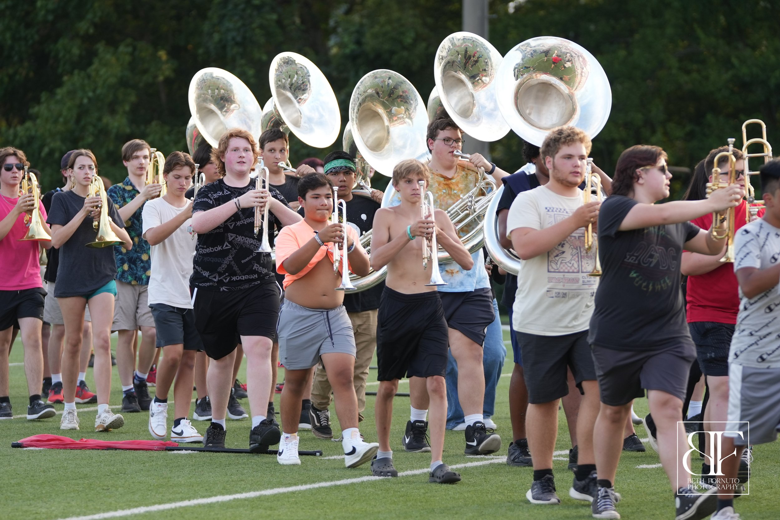 WOODSTOCK SENIOR PHOTOGRAPHER | Cherokee High School Band of Warriors