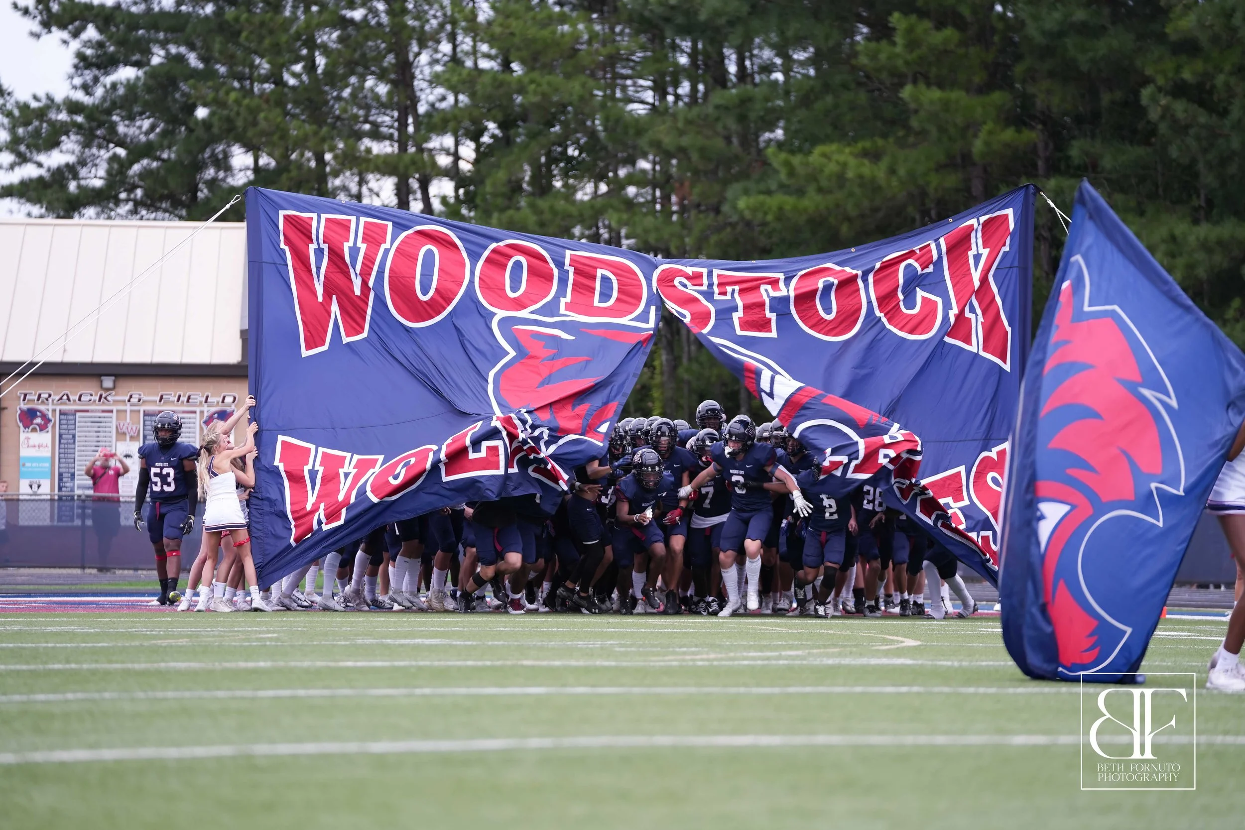 WOODSTOCK SENIOR PHOTOGRAPHER |  Woodstock High School vs. Cherokee High School