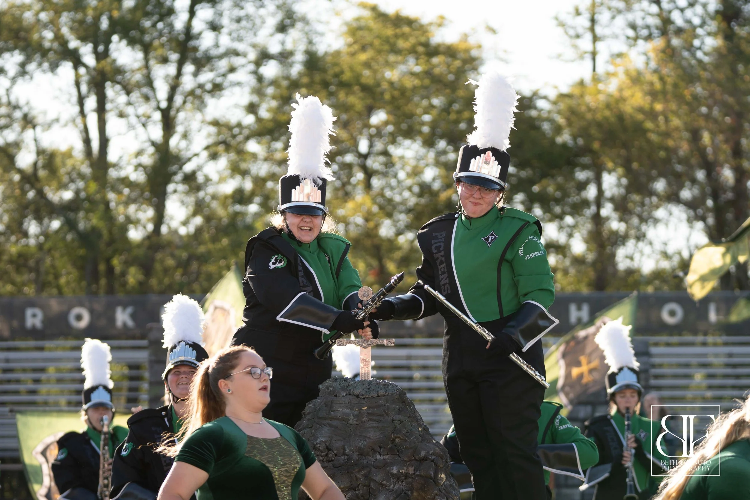 WOODSTOCK SENIOR PHOTOGRAPHER | Pickens High School - Cherokee County Band Exhibition, Monday, October 11, 2023