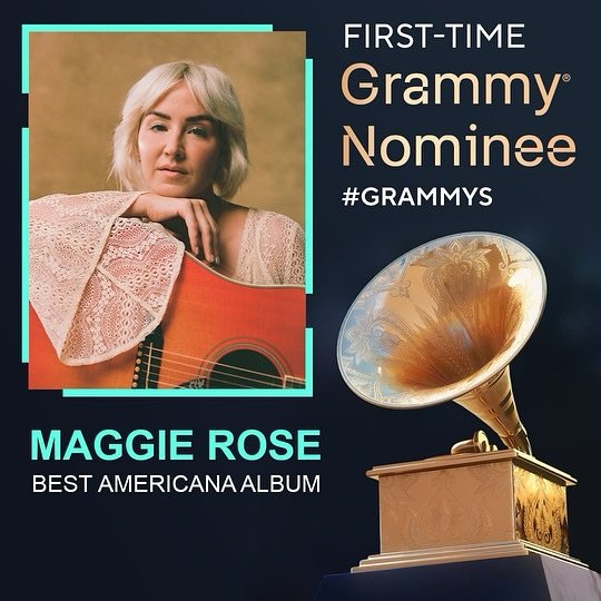I'm not quite sure what to say, but I will try. Congratulations @iammaggierose on your first Grammy nomination! This record is truly special, and I am so thankful to have been part of it.  Your voice is unmatched. Your writing is unchained. Your spir