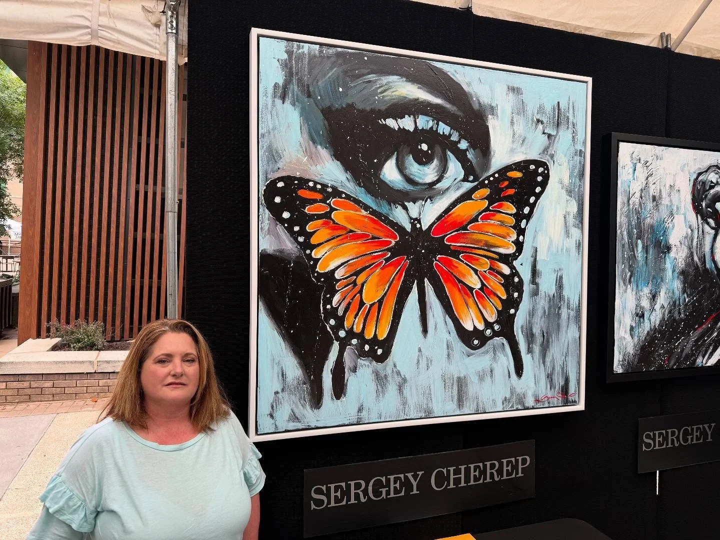 Original painting #title Transformation#canvas size 50x50