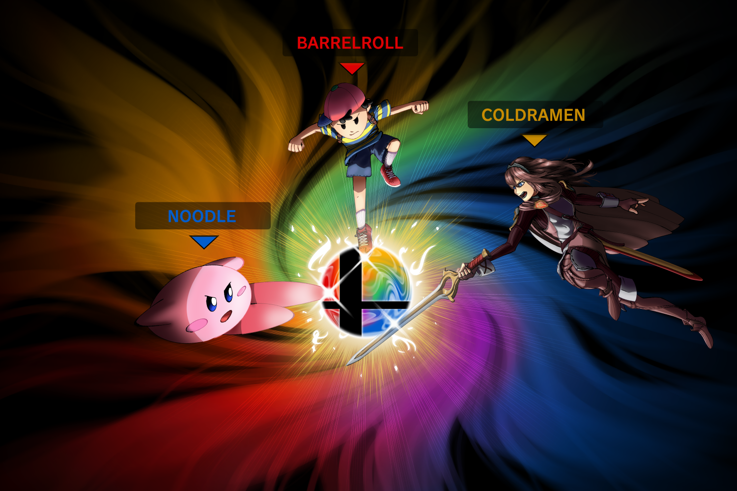 Super Smash Brothers Poster