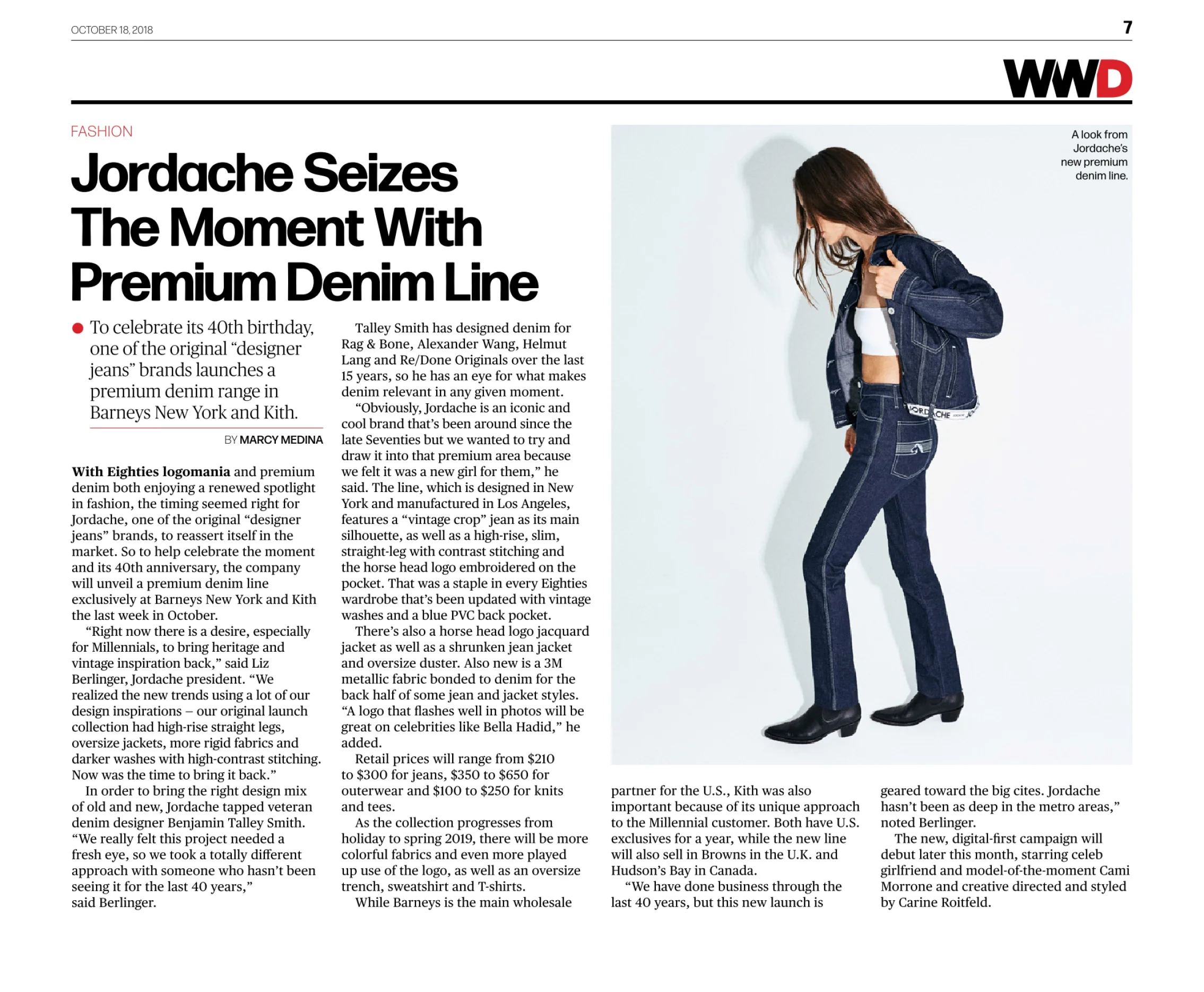 Jordache in Today's WWD.jpg