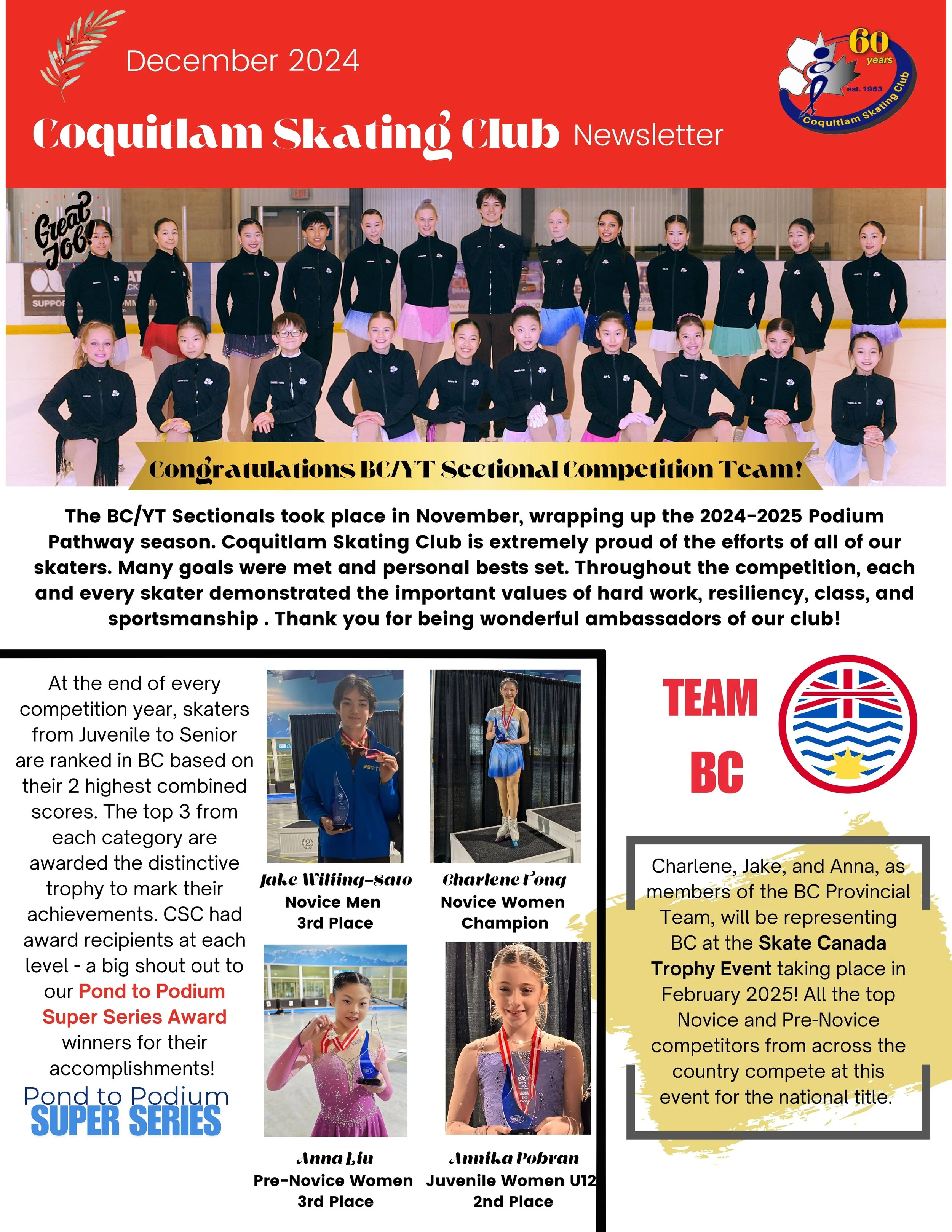 December CLUB BULLETIN