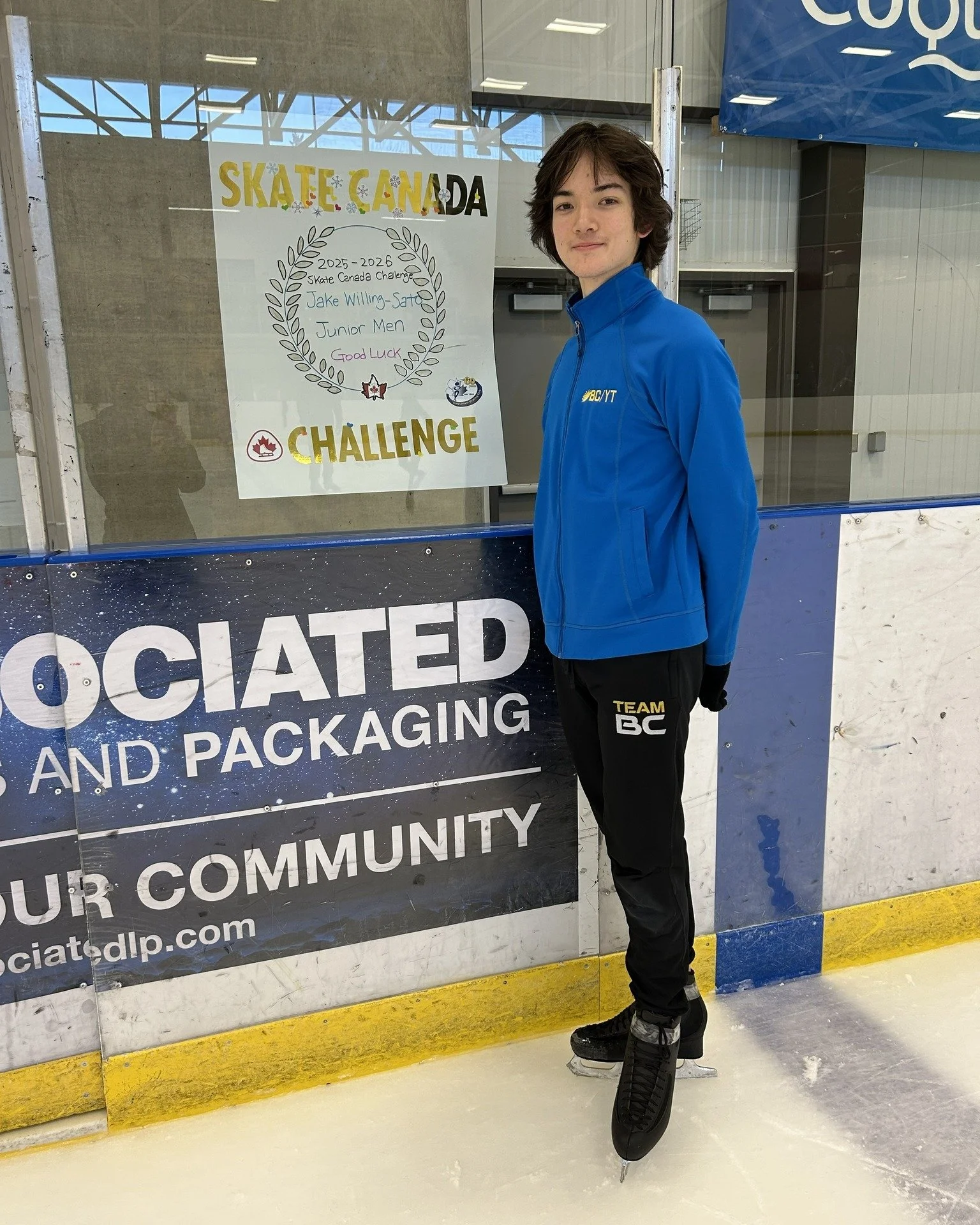 🎉 Sending Off Jake 🏆⛸️

Wishing you the very best as you head to Skate Canada Challenge, Jake!
Skate with confidence and enjoy every moment out there. ✨

Your CSC family will be cheering for you every step of the way! 💙👏