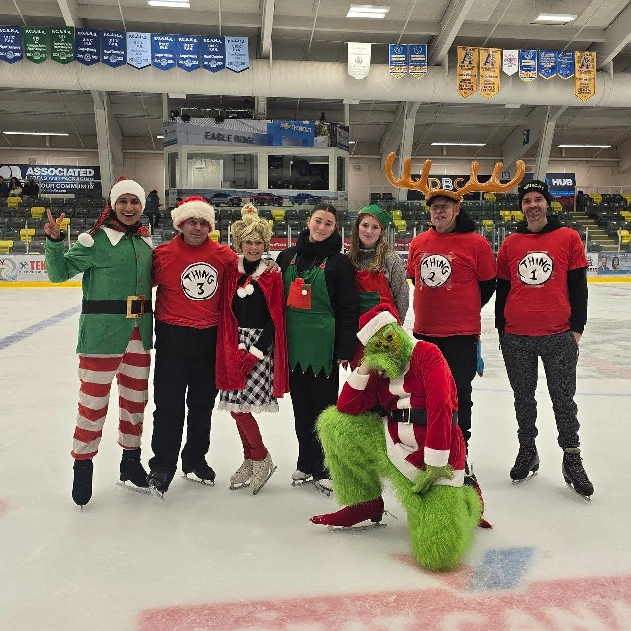 💙✨ The best coaching team ever! ✨💙

We are incredibly grateful for our amazing coaches. Your dedication, professionalism, and passion for our skaters make a real difference every single day.

And on top of everything, you even dressed up to throw o