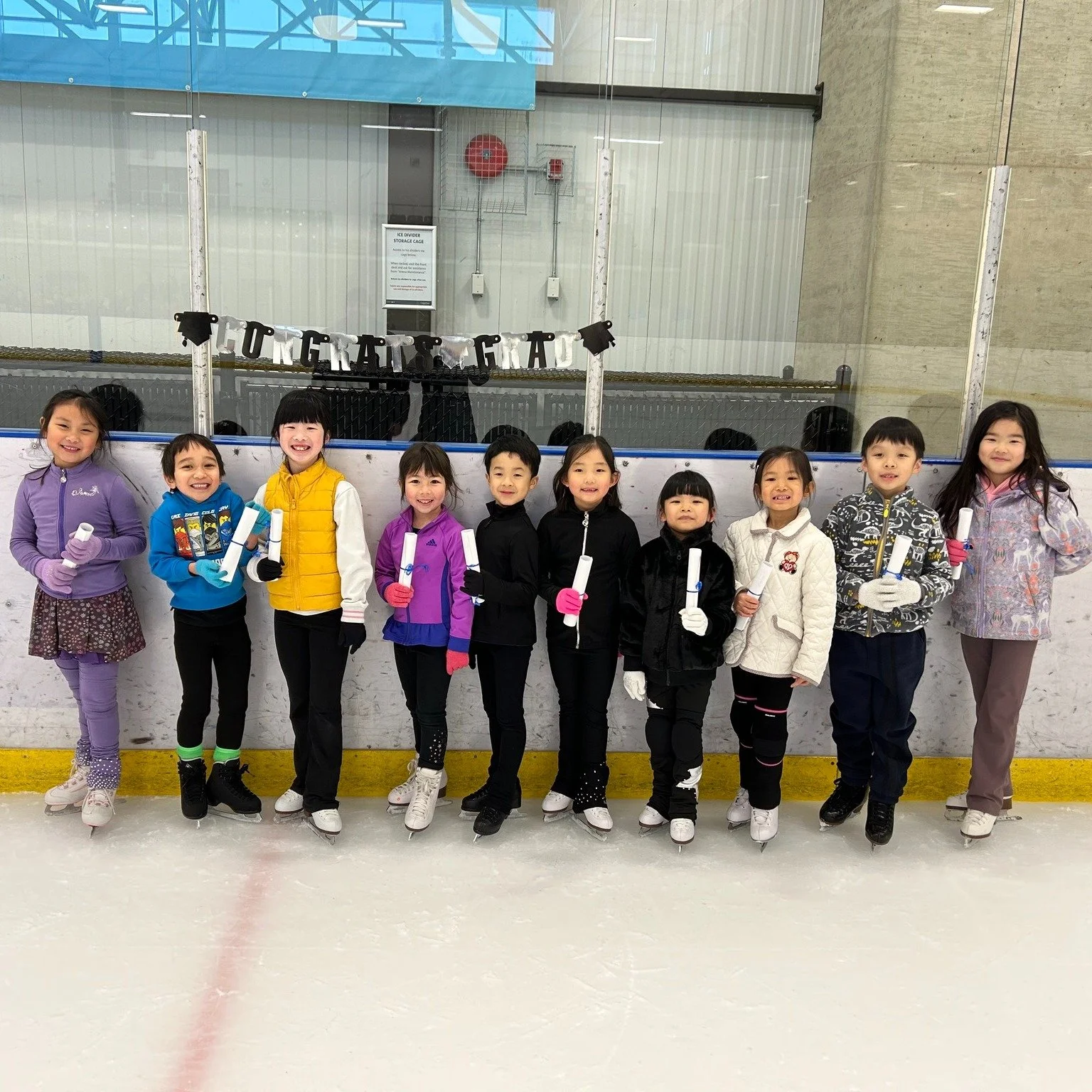 🎓⛸️ Congratulations to Our Rising Star Academy Graduates!

We are proud to celebrate the following skaters who have successfully graduated from Rising Star Academy this season:

Felicia &bull; Owen &bull; Katrina &bull; Vivienne &bull; Ivan &bull; J