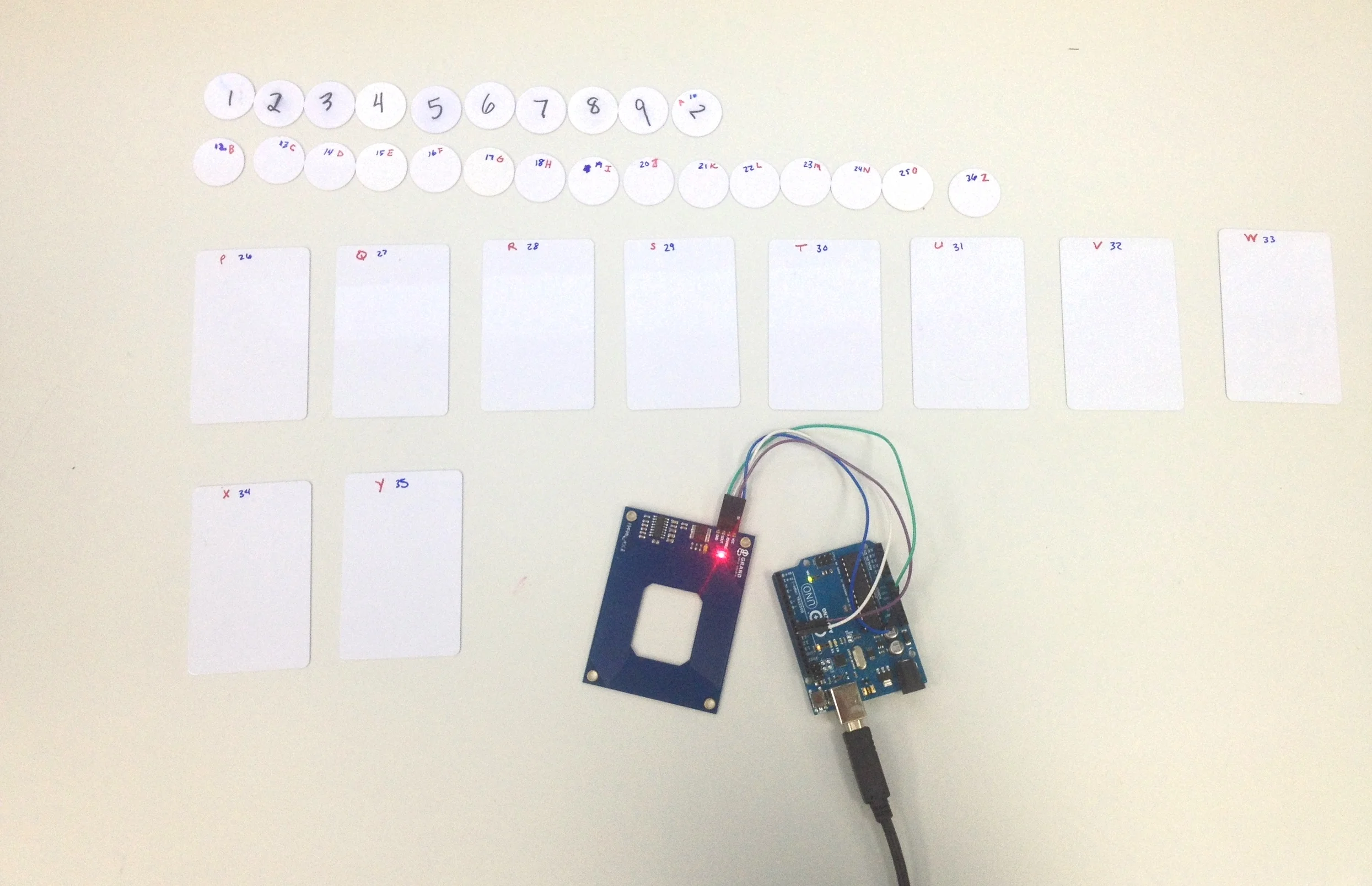  I then needed to import the Serial library in Processing to begin using the tags to control screen elements by reading serial data from the tags and storing values. 