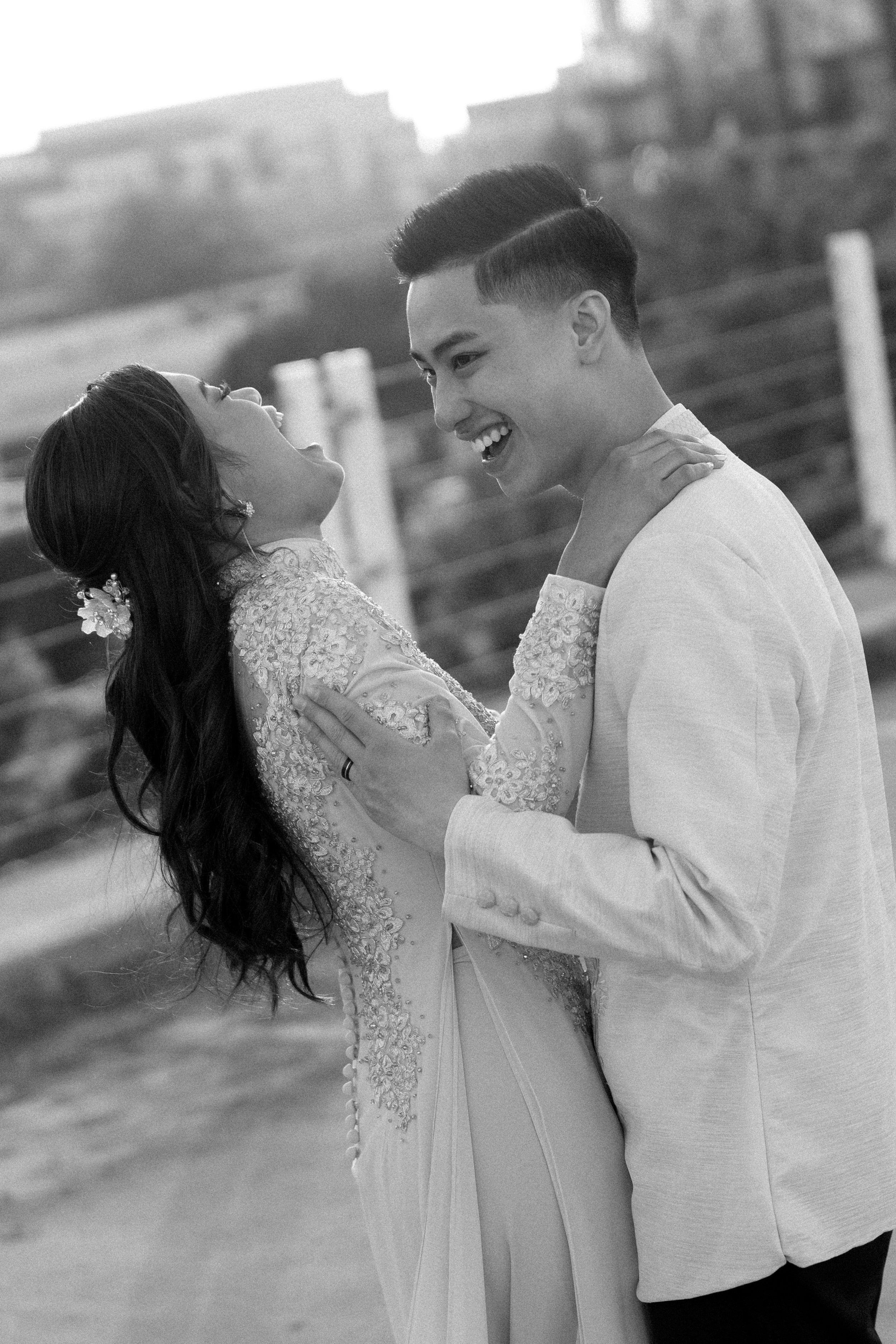 Blanco Urban Wedding | Tien &amp; Shania 