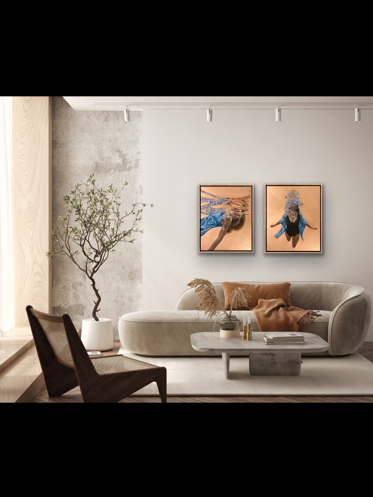 Ending and beginning the year with these new works. 

My last paintings of 2025 painted on copper will debut Jan 7-11 2026 @laartshow 

Come see them booth 810 with @jentoughgallery 
LA convention center 

&ldquo;Arise&rdquo; and &ldquo;Resonance&rdq