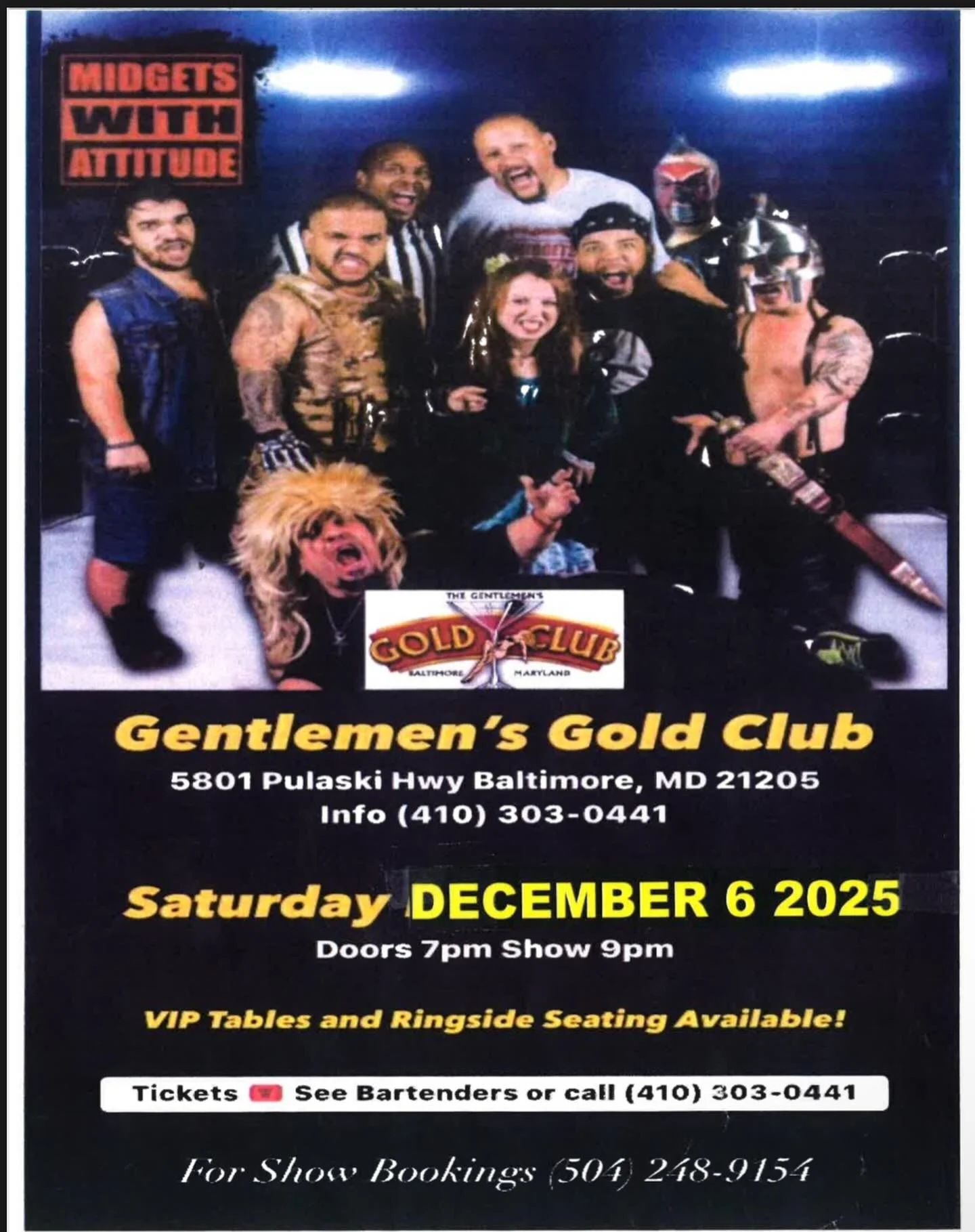 TOMORROW!!!!!!! Will you be in the building? This event is almost SOLD OUT!!!!! Call today to reserve your tickets!!! Doors open at 7pm first round starts at 9pm #wrestling #midgetwrestling #wwe #wwf