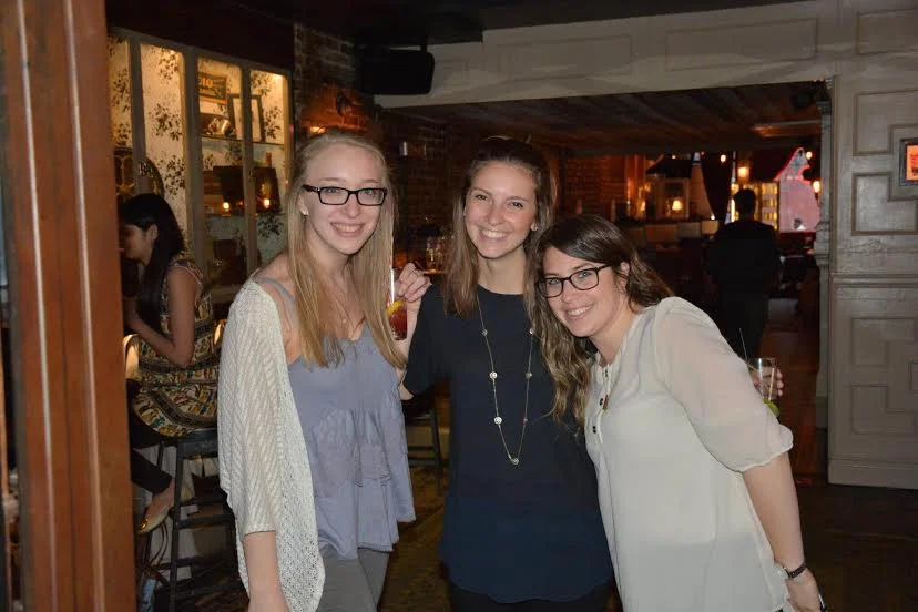 Shout out to my besties, Jen and Beth, for coming out. Love yewwww!!! xx Photo by Edward Moss