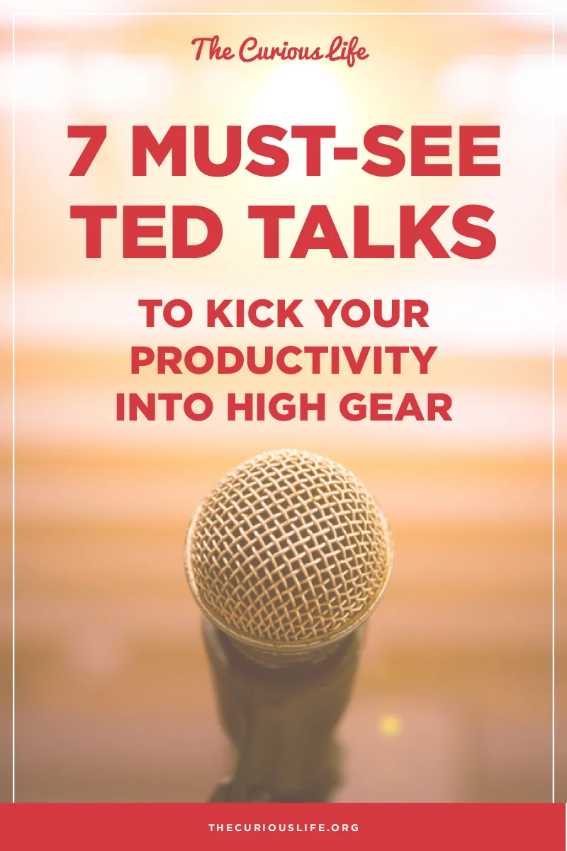 7 Must See TED Talks for Productivity, Career, Productivity, Biz, Entrepreneur, Getting Ahead, business tips, branding, marketing