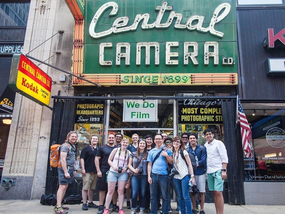Purdue Photography Club at Central Camera