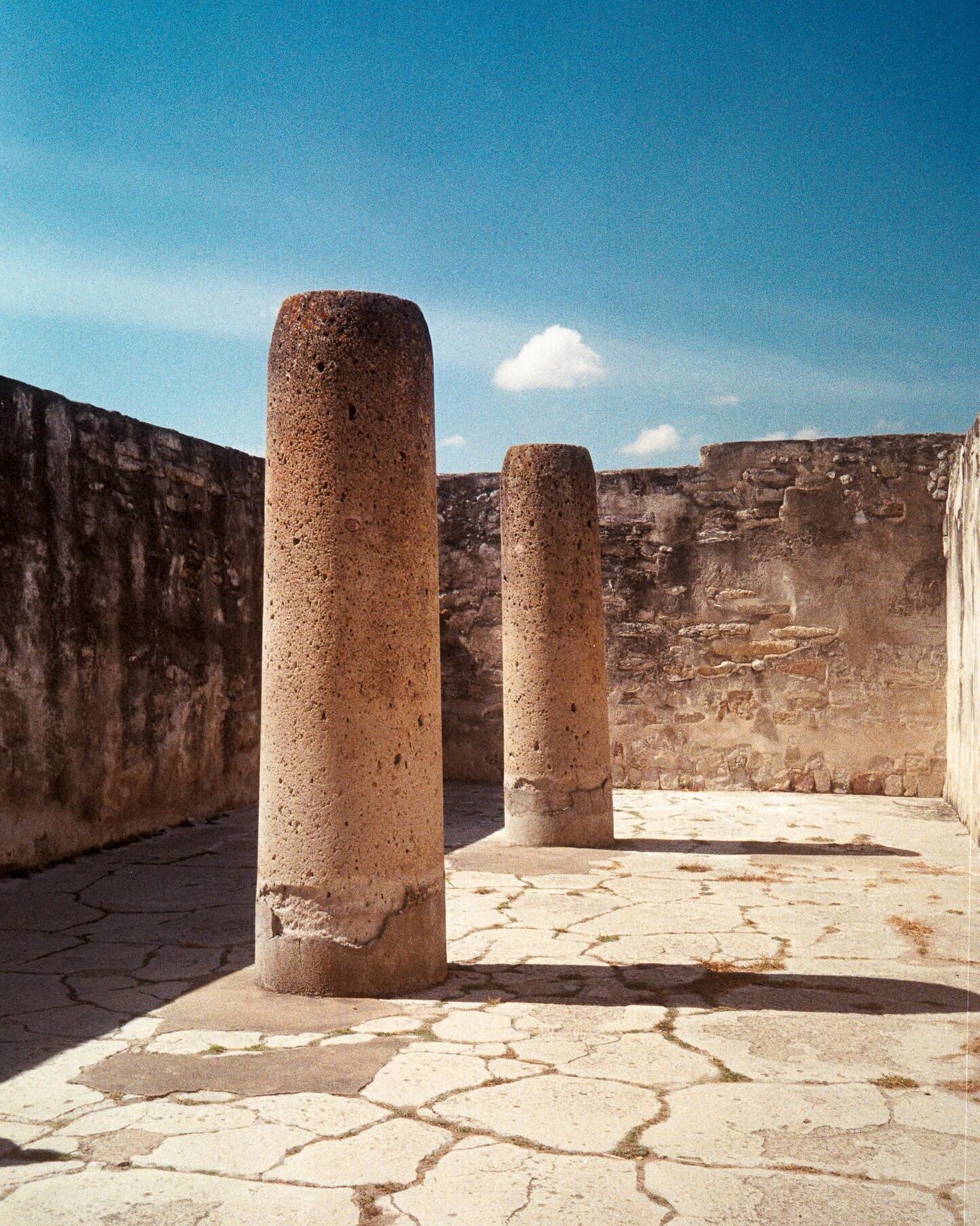 Major highlight of some time spent in Oaxaca for Christmas &amp; New Years was visiting the ruins of Mitla for the first time. I&rsquo;ve always been fascinated with the grecas, those little fine mosaic patterns in the stonework. It was a religious s