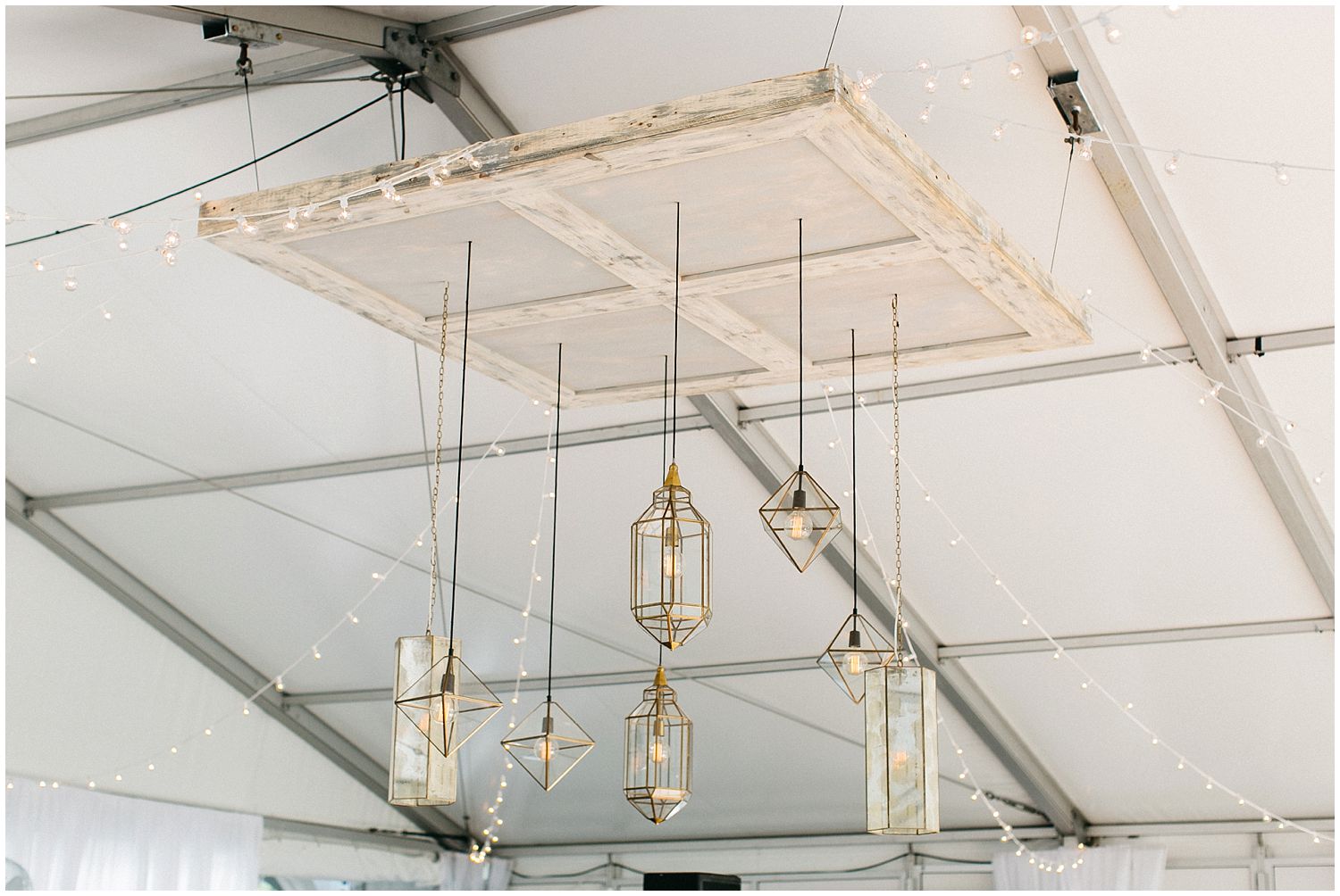 wedding dance floor chandelier