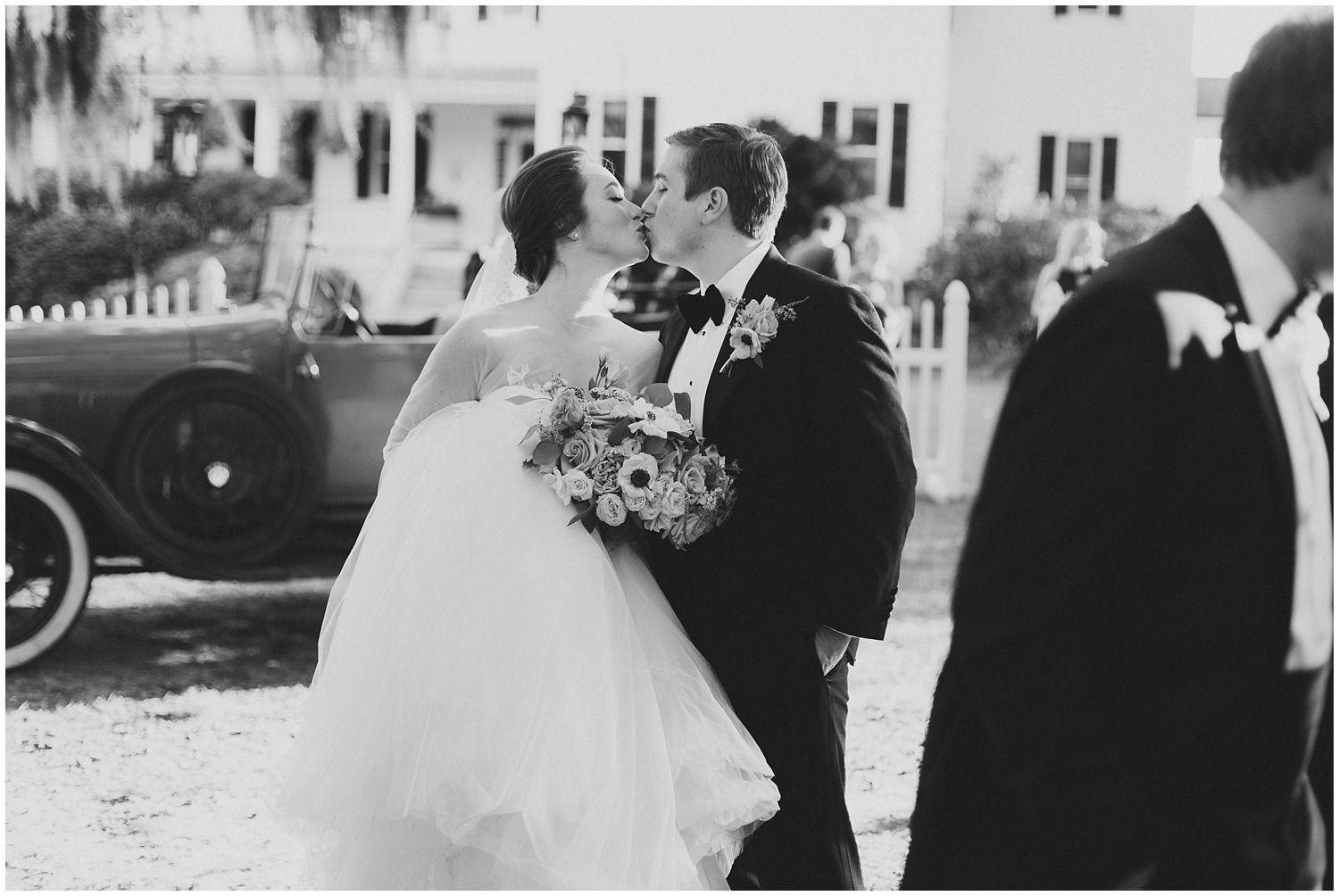 wedding ceremony at cypress trees plantation