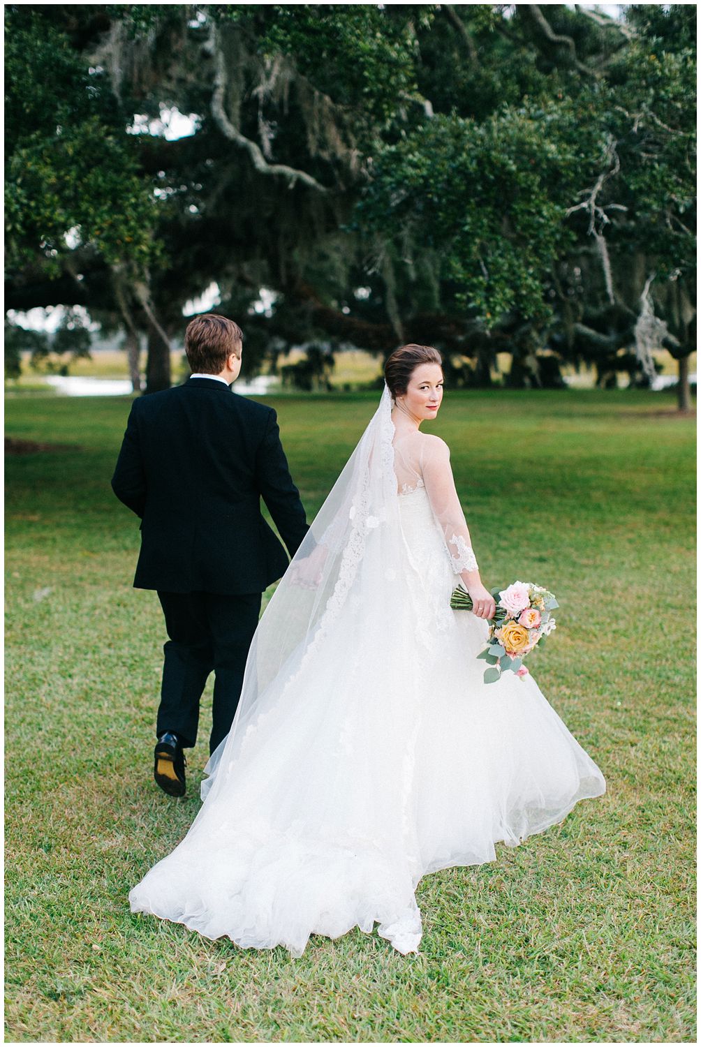 wedding at cypress trees plantation